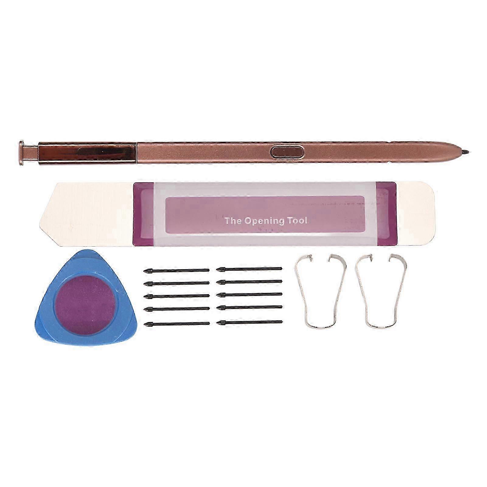 Stylus Pens with 10 Replacement Tips High Sensitivity Precision Capacitive Pens for Galaxy Note 9 Brown