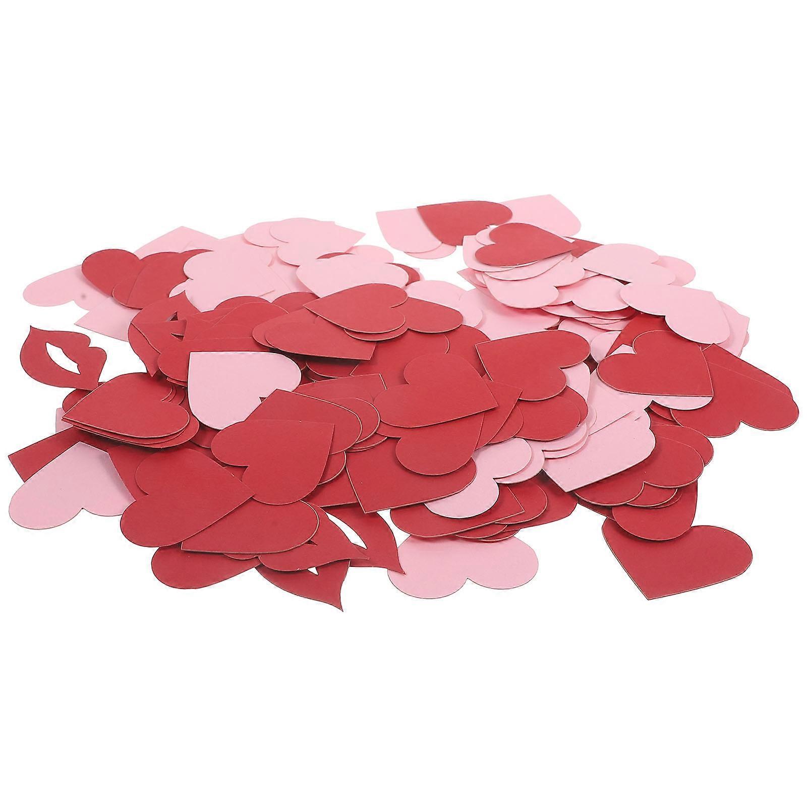 200pcs Table Scatter Confetti Wedding Party Romantic Lip and Heart Confetti
