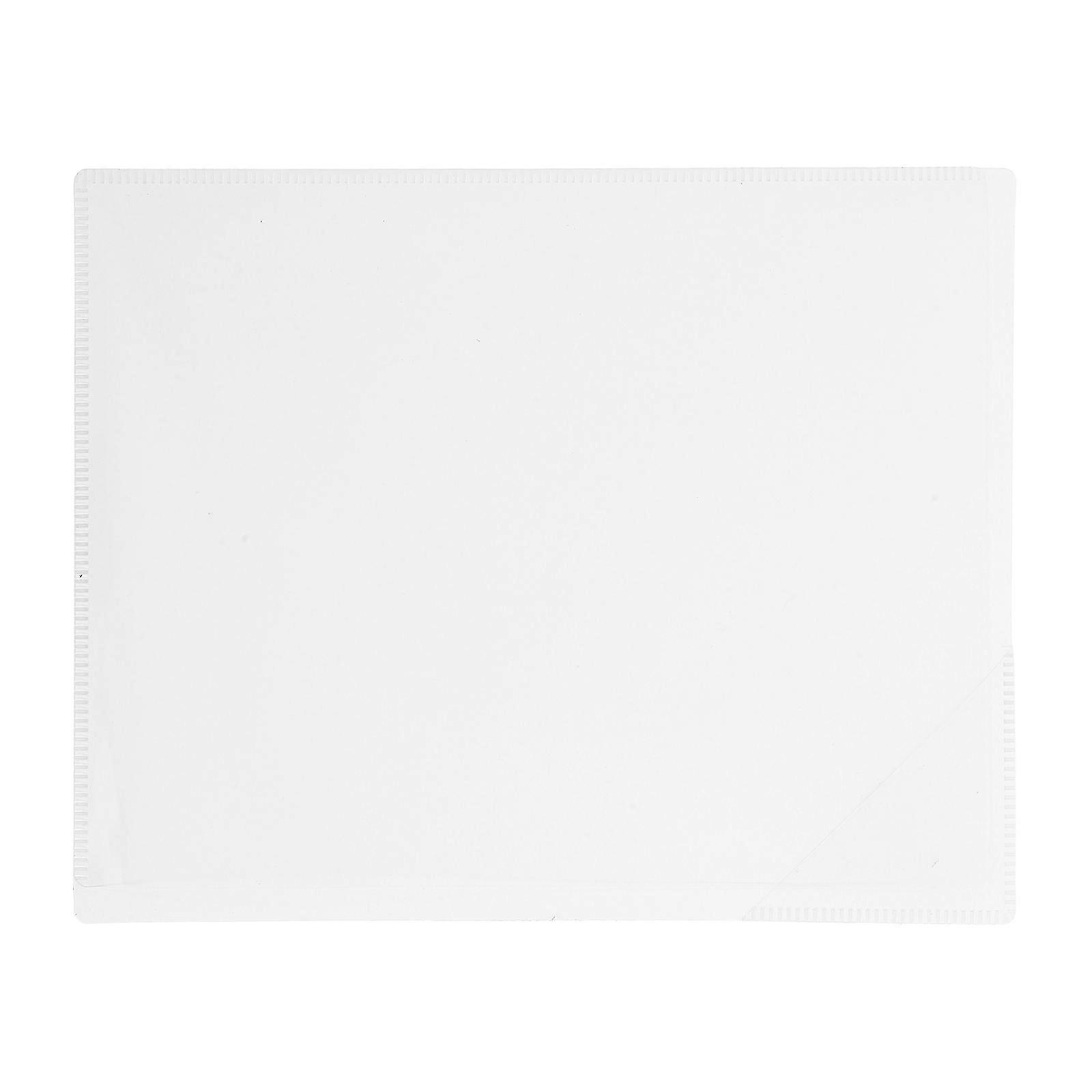 オフィス教室用プロフェッショナルフォルダ磁気レポートカバークリアファイルホルダーA5サイズ8.84X6.48X0.08INクイックファイル識別1セット