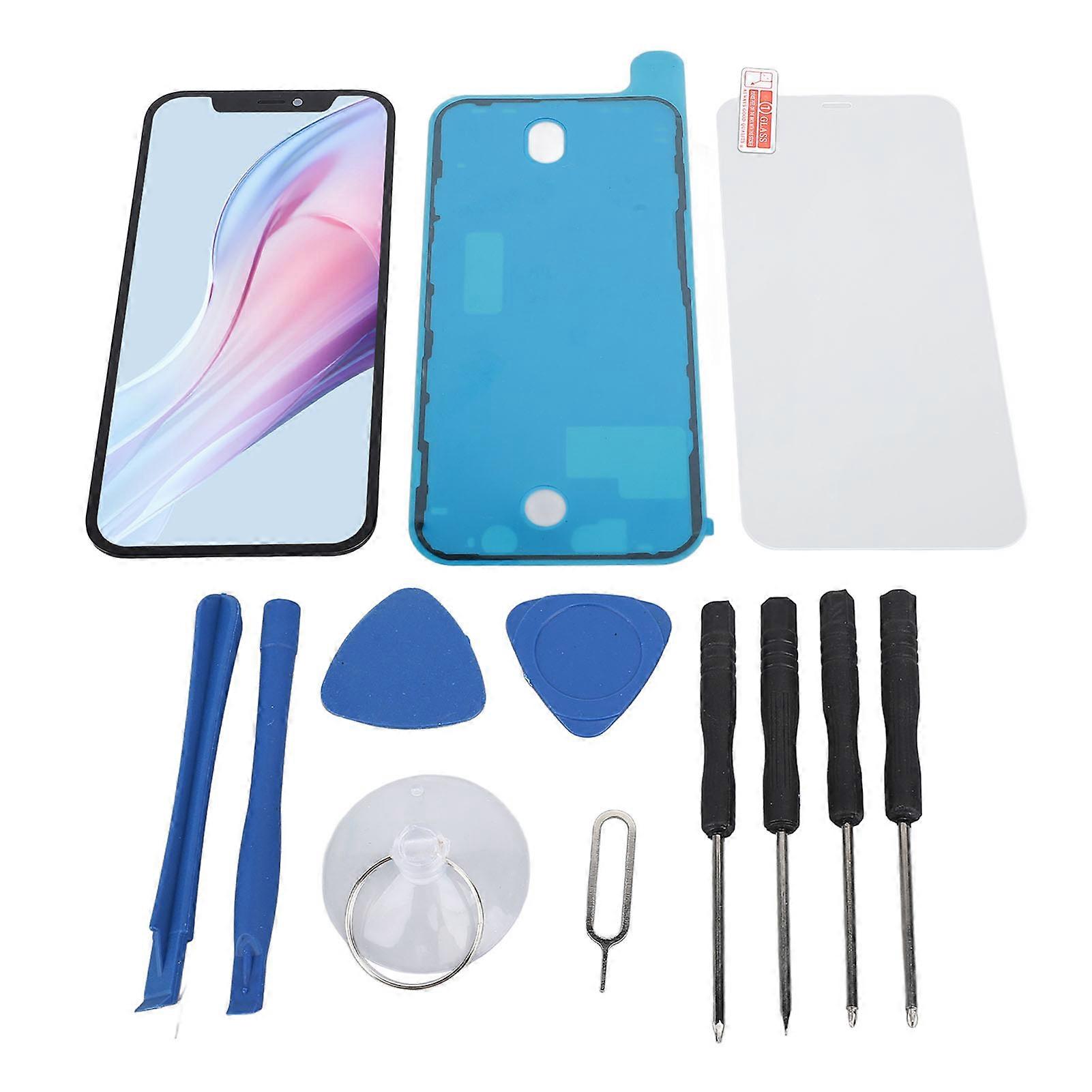 12 Pro 6.1" Screen Replacement - OLED Display with Protector & Repair Tools Kit