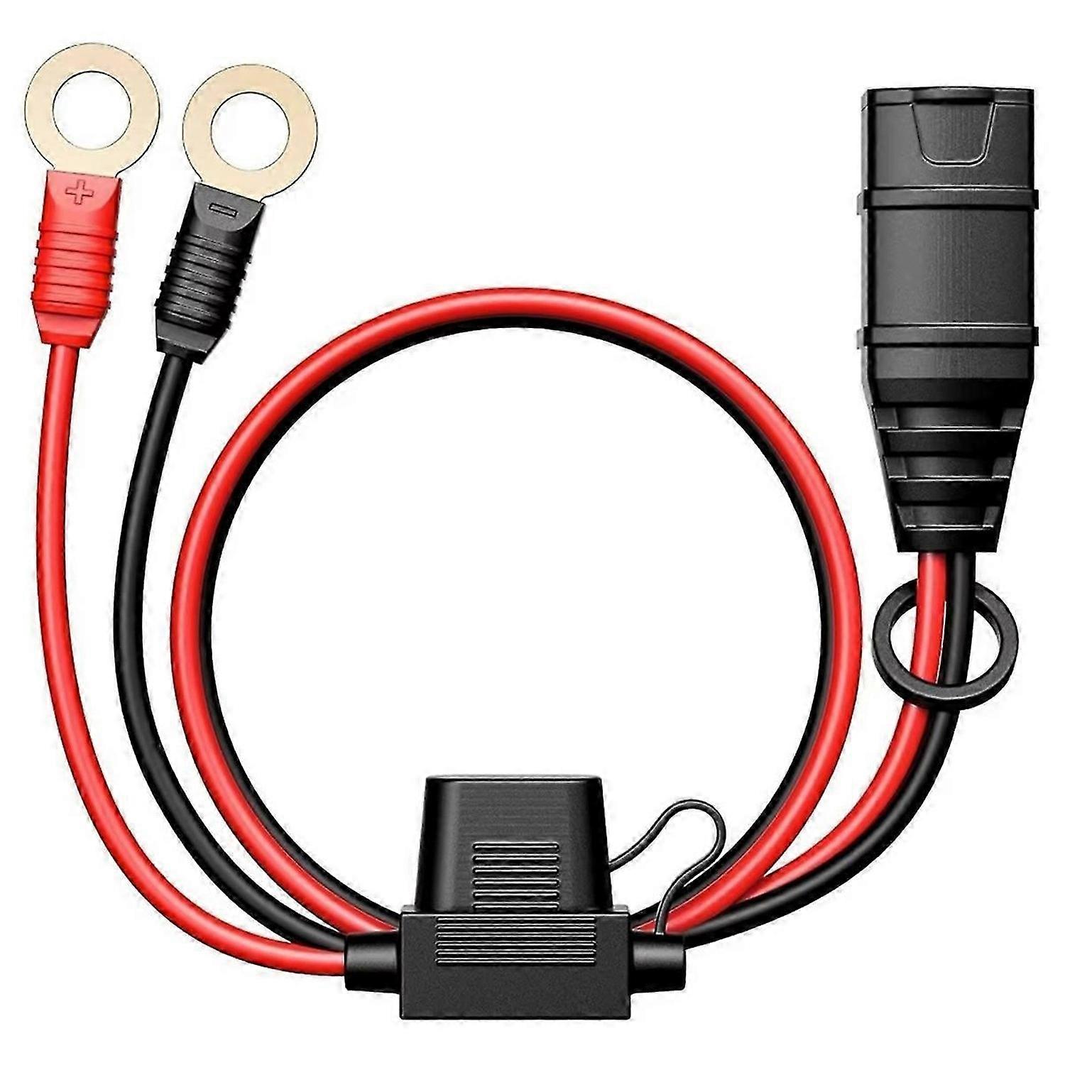 53CM 16AWG Wires Harness with X-Connect Eyelet Terminals for Noco Battery Charger Battery Tender Lea