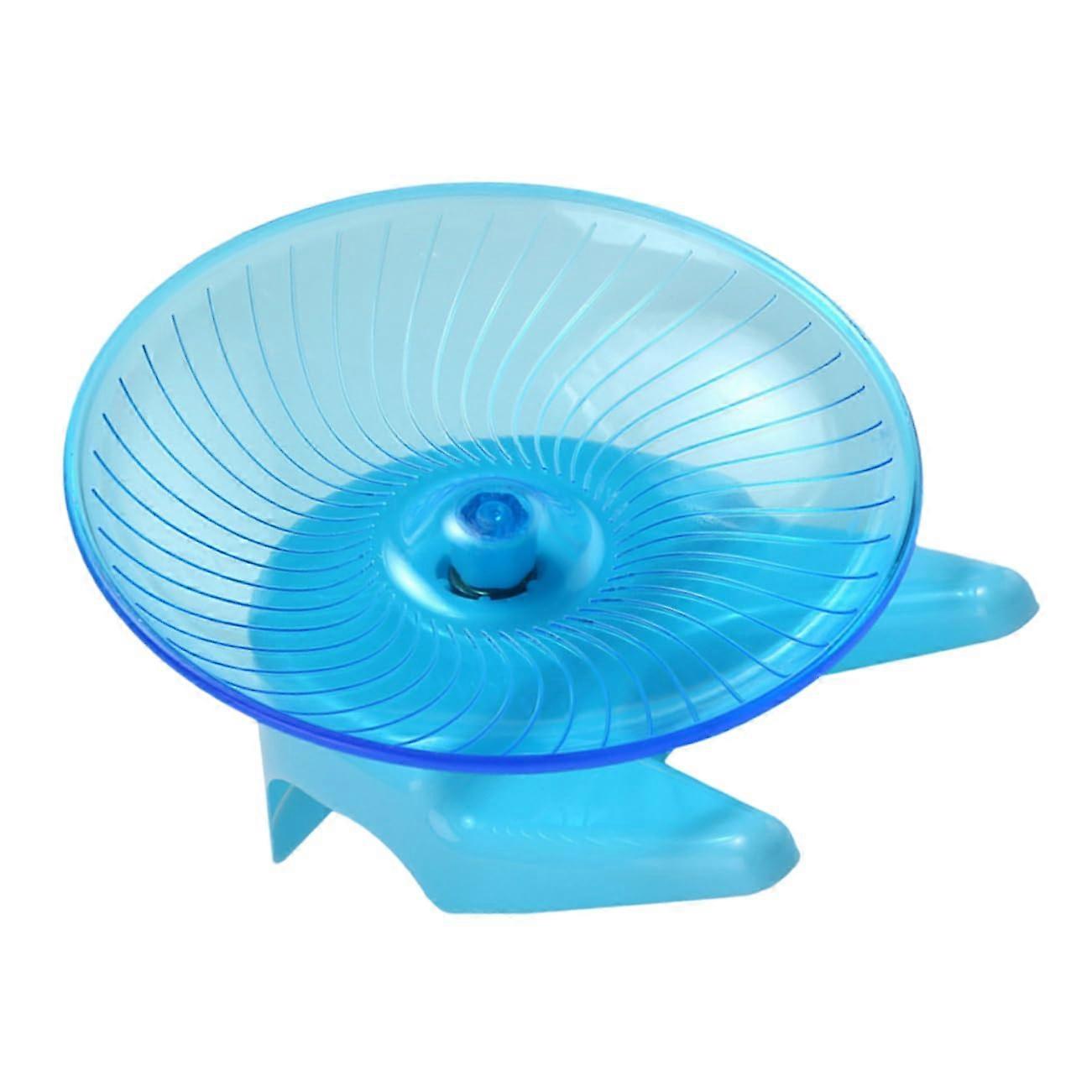 Whisperquiet Exercise Running Wheel for Small Pets with Nonslip Stand – Hamster, Gerbil, and Hedgehog Running Wheel, Sky Blue