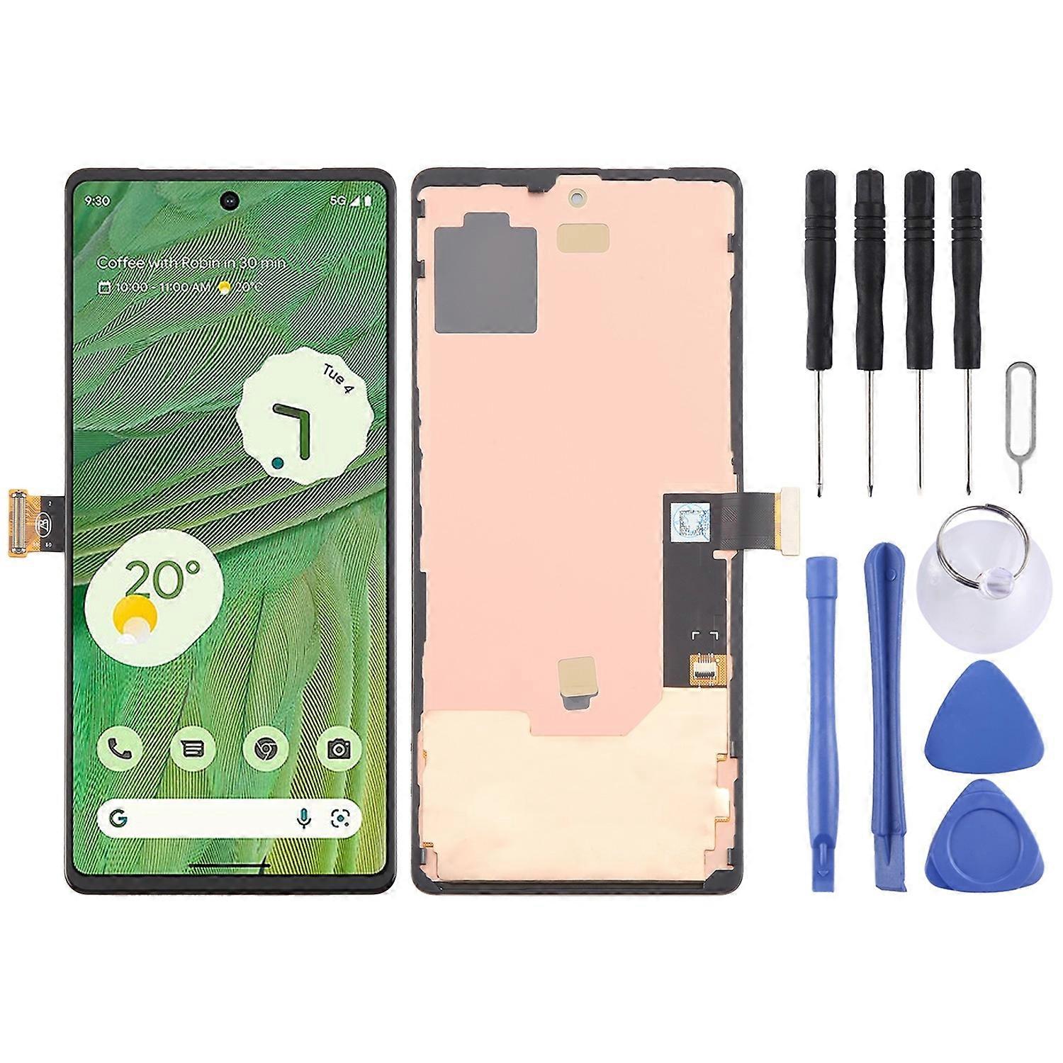 For Google Pixel 7 GVU6C GQML3 OLED LCD Screen with Frame