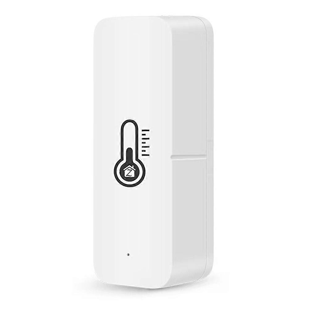 HS07 Zigbee/WiFi Capteur d’humidité intelligent Température Thermomètre sans fil compatible avec Alexa Google