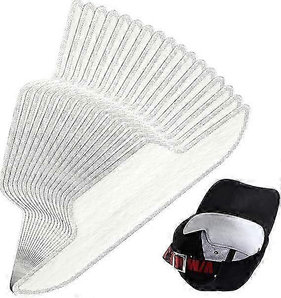 50 قطعة قبعة عرق بطانة ، وسادة عرق ماصة للجولف ، تمنع البقع رائحة حامي العرق قبعة ناعمة ، للرجال قبعة بيسبول نسائية ، طوق ملابس