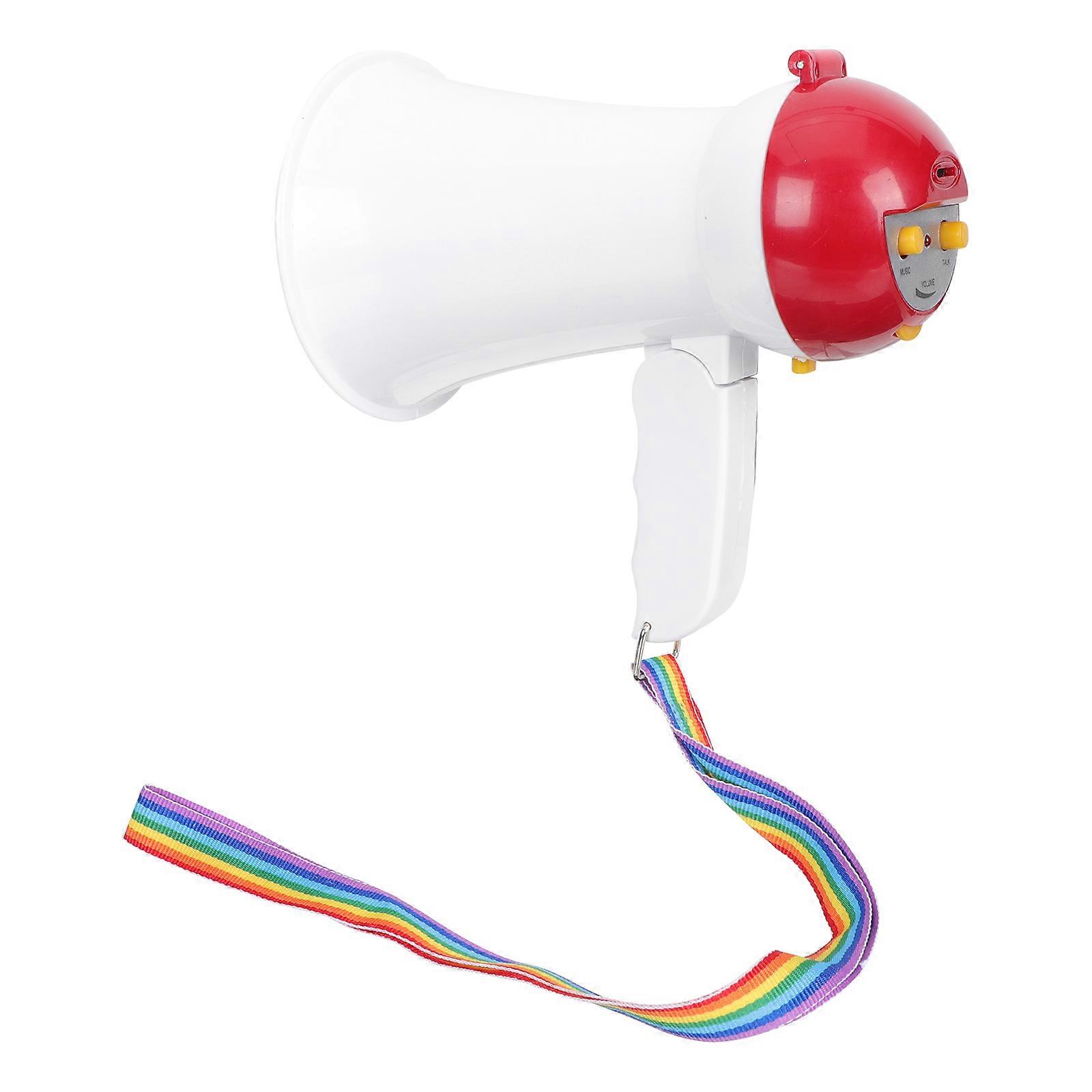 Handheld Loudspeakers Creative Megaphone for Speaking with Plastic Loudspeaker