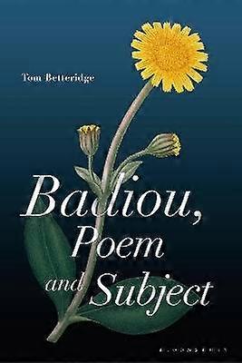Badiou Poem and Subject
