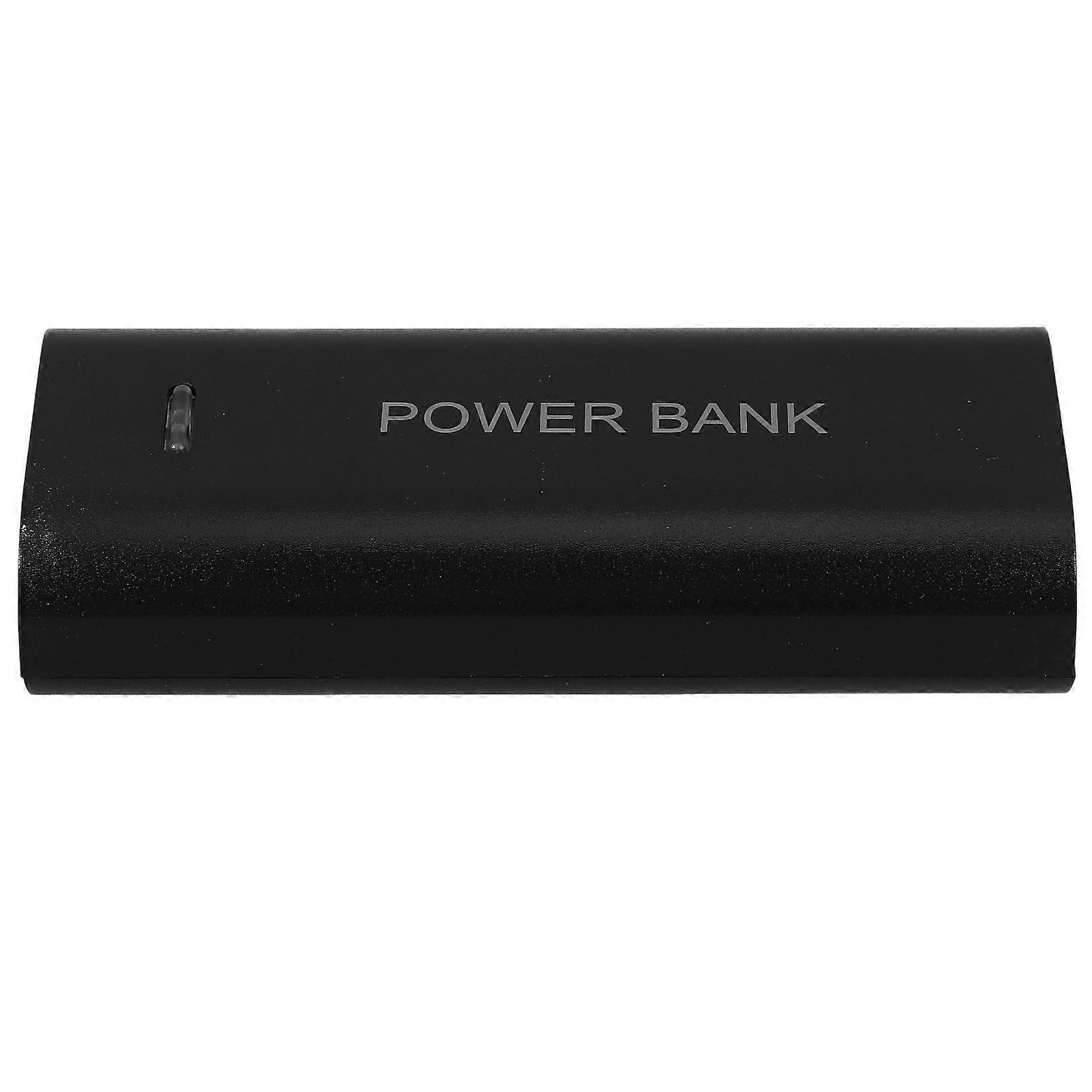 Hidden Storage Box Simulation Power Bank for Money Storage Black ABS