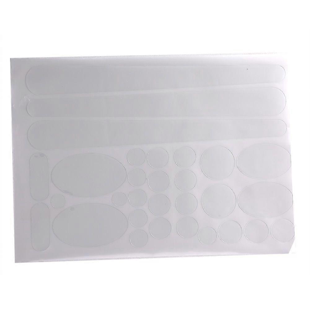 Chainstay And Frame Sticker Protector Kit For Bikes Bicycle Cycle Decal Decorating Film ClearYMQX)