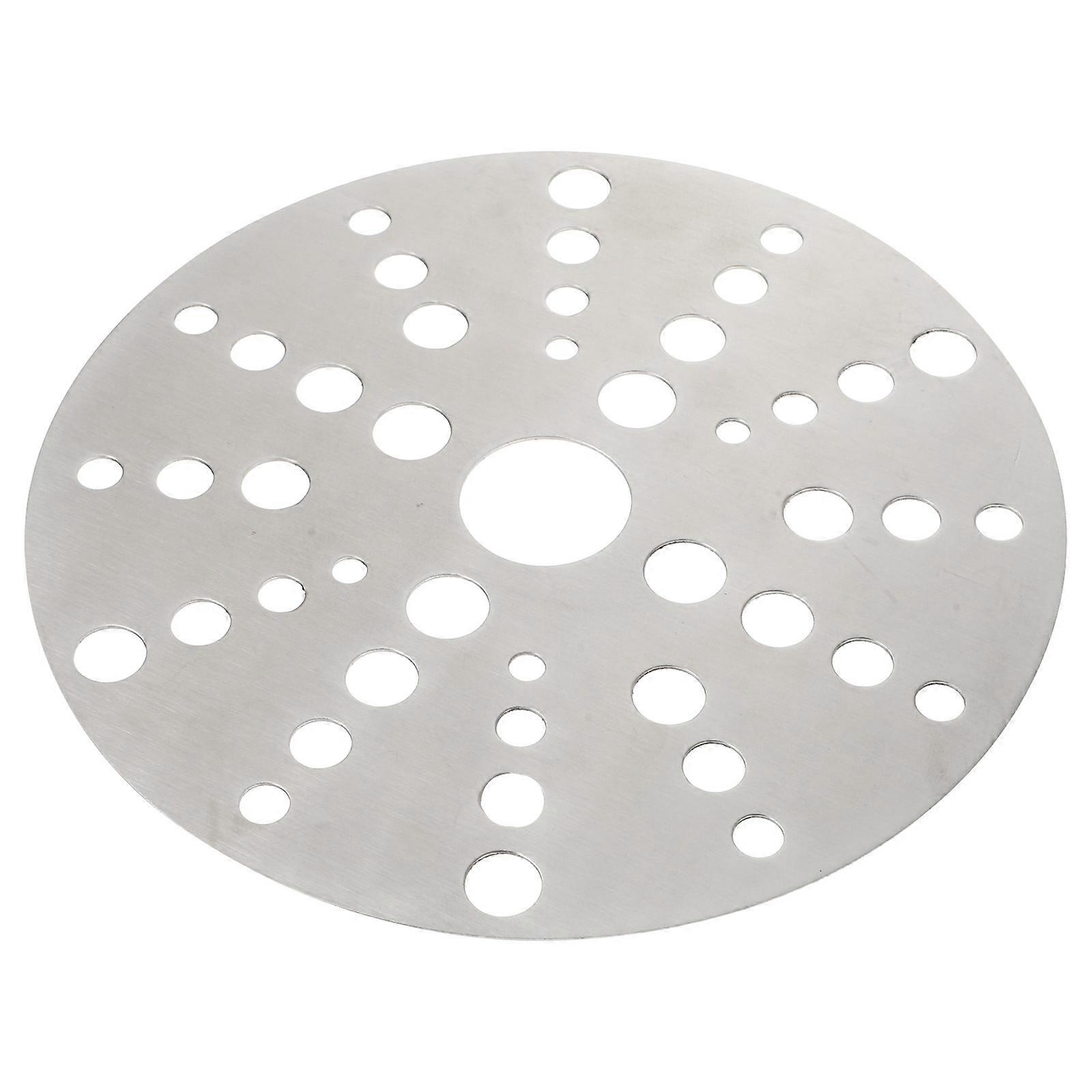 Induction Conversion Plate Household Users Round 19.5X19.5X0.1CM Practical Design For Kitchen Use 1Pcs