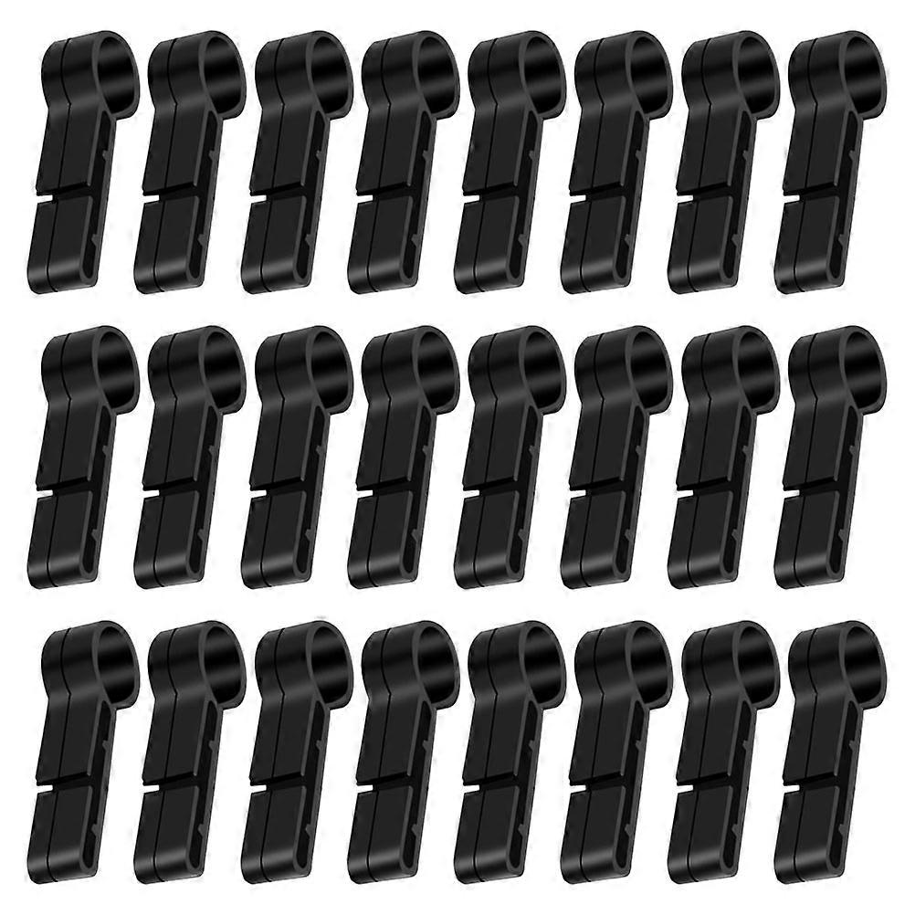 Hard Hat Headlamp Clips Full Brim Hard Hat Durable Plastic For Workers 60Pcs