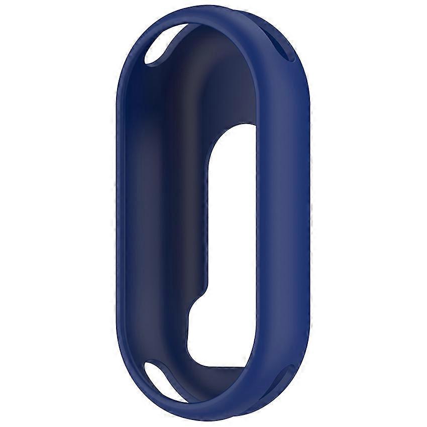 Watch Protective Case Soft Silicone Case for Xiaomi Band 10/10NFC/10 Ceramic /9 /9NFC /9 Ceramic/8/8 NFC (Midnight Blue)