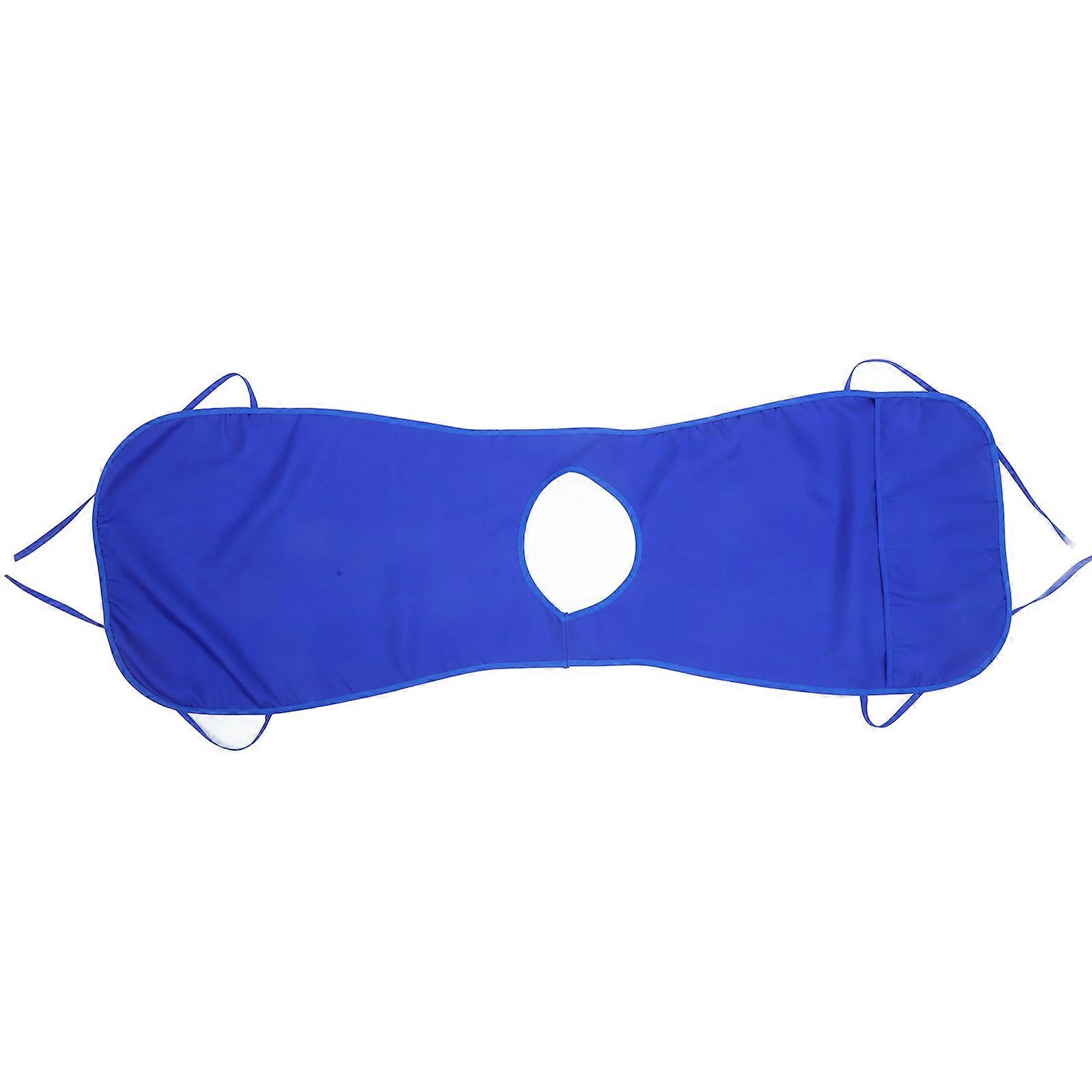 Utility Apron For Women Men In Hair Salon And Barber Shop Polyester 74.00X50.00X0.20CM Blue 1Pack