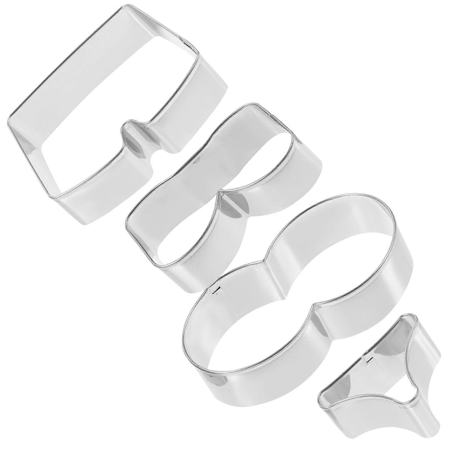 Biscuit Molds Reusable Cookie Making Tool Valentine's Day Bakery Use 7.5X5.5X2.5CM