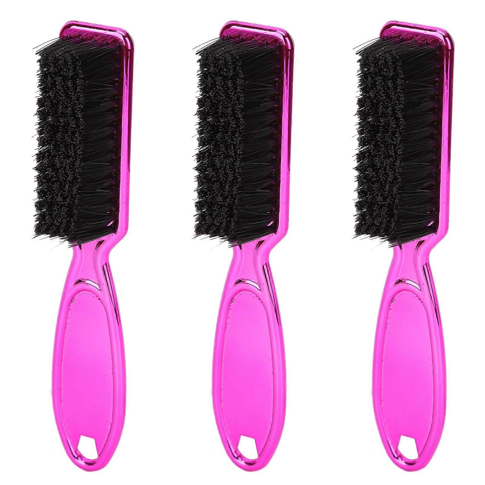 3pcs Beard Styling Comb Multifunction Beard Grooming Brush Curved Handle Mustache Brush