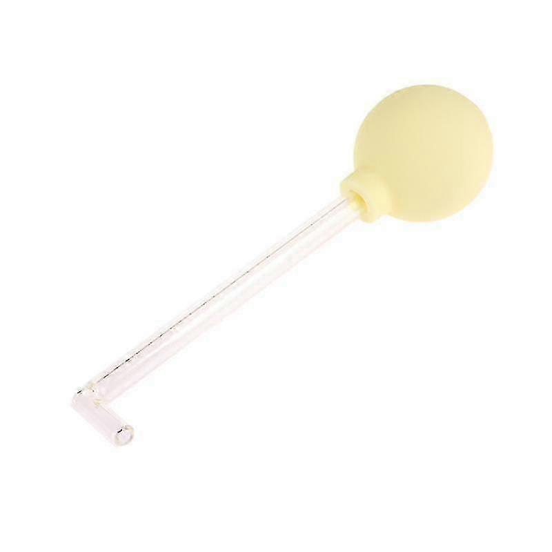 Outil pour dissolvant de cérumen et d’amygdales - Nettoyant manuel pour vitres pour les soins bucco-dentaires en jaune - Outil d’hygiène essentiel à usage domestique