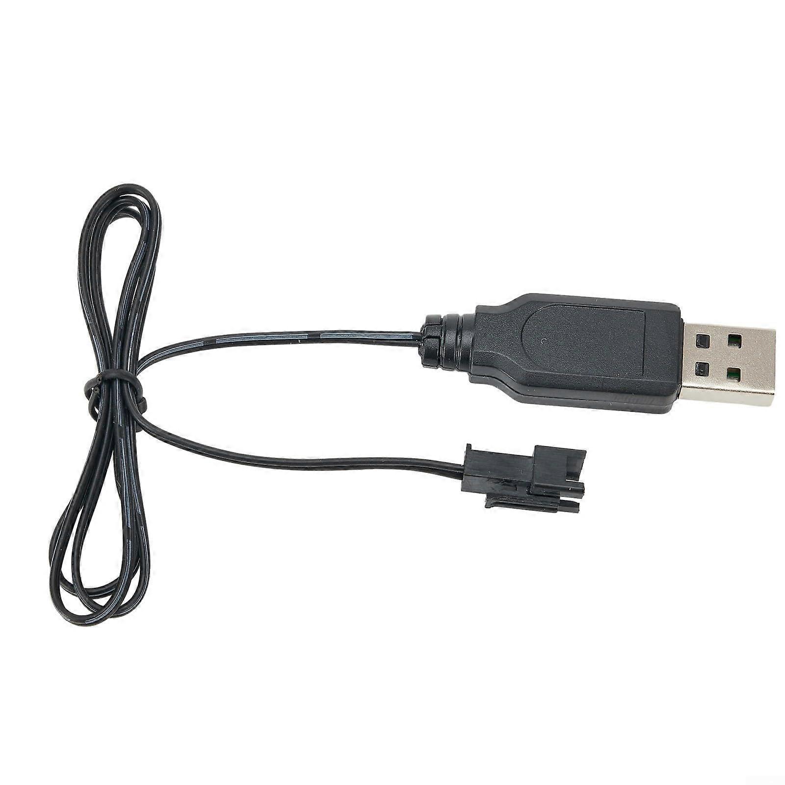 USB Charging Cable for 3.7 Volt Batteries, Ideal for Use with RC Air and Ground Models