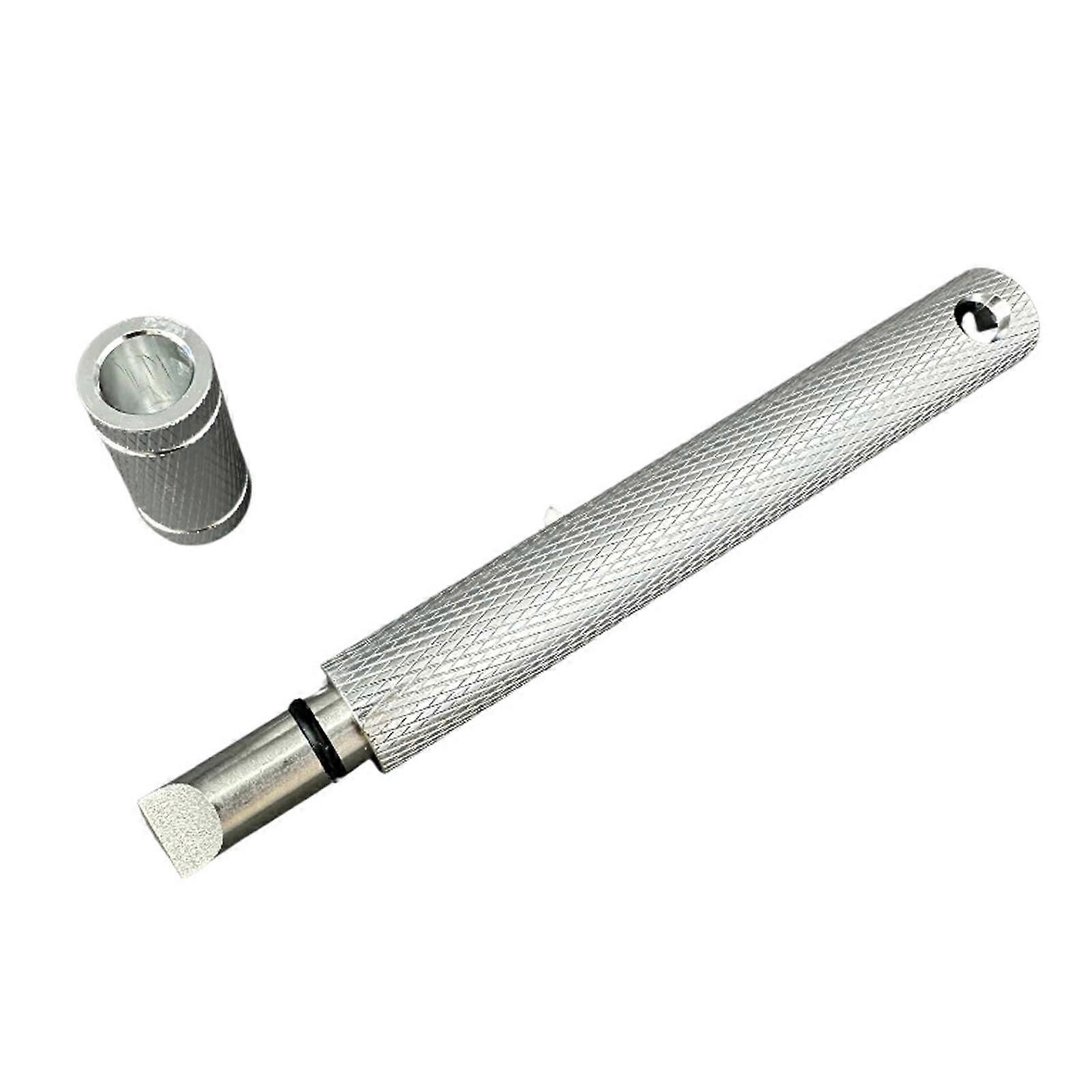 Golfs Wedges Grooves Sharpener Cleaner Grooving Cleaning Tool For U And V Grooves Wedges Sharpening Tool Silver