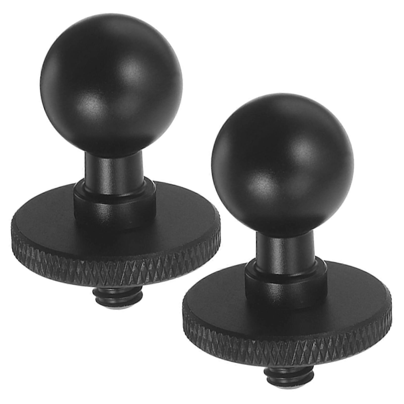Ball Head Adapter 2-Pack With Screw Tripod Accessory For Flexible Camera Angles And Precise Shots