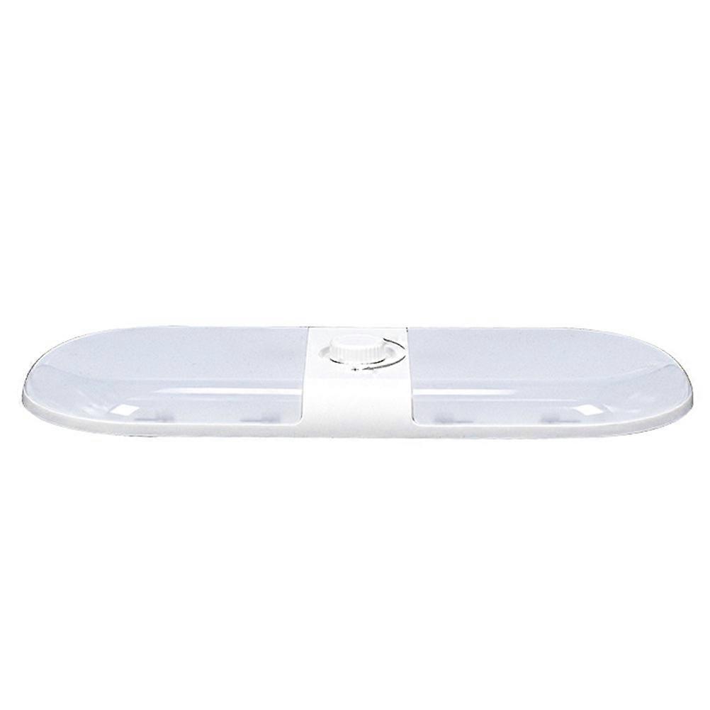 Dome Light for Truck Interior – Efficient Thin Panel Ceiling Lamp with Three Color Brightness and Frosted Cover for Vehicle Cabin and Reading Use