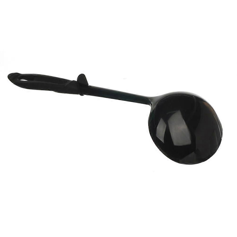 Long Handle Soup Scoop Nonstick Serving Spoons Heat Resistant Cooking Utensils for Home Restaurant (Size L)