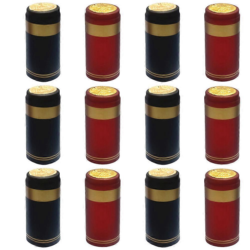 200pcs Heat Shrinkable Capsules Edge Edge For Sealing And Protecting Bottles