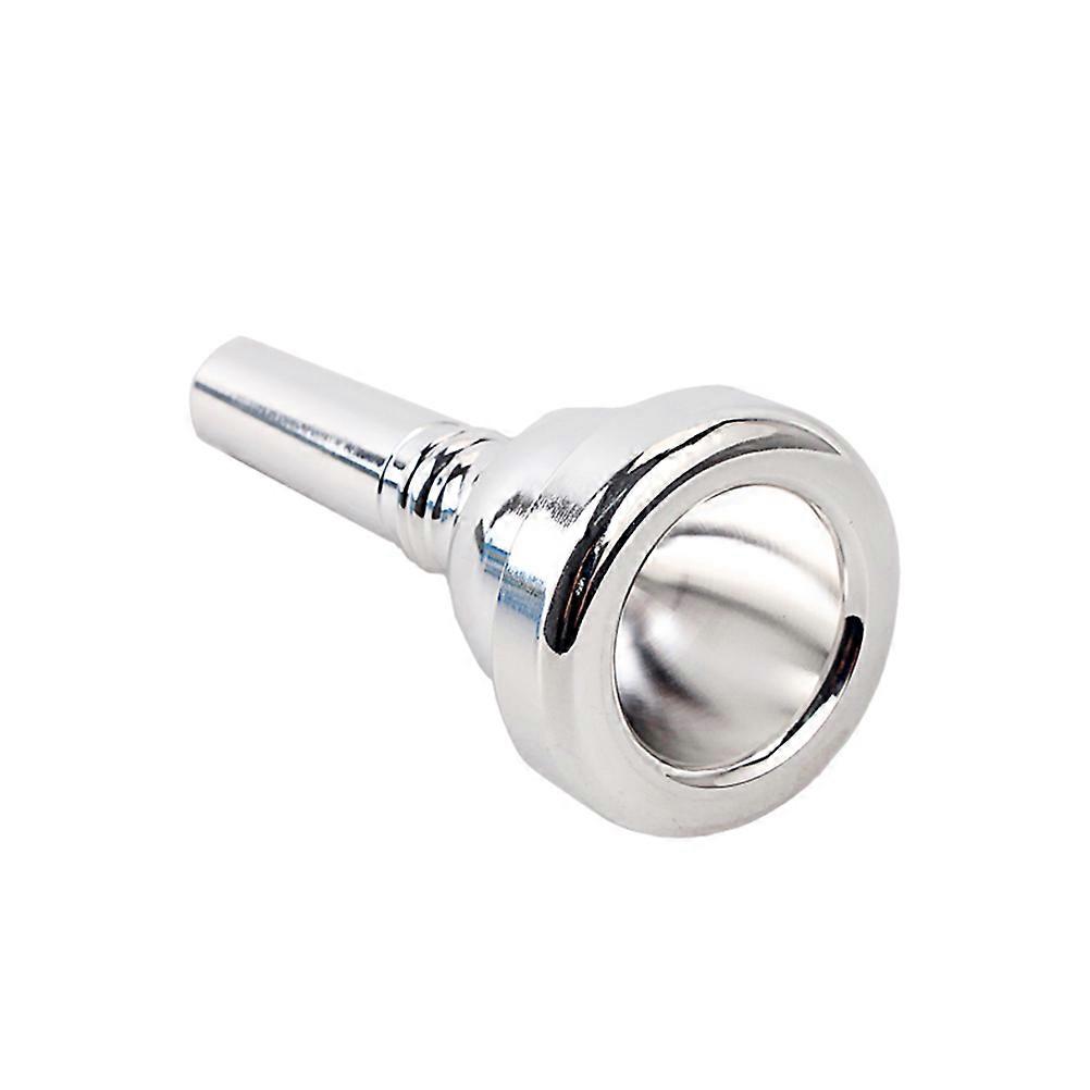 Professional Plated Trumpet Mouthpiece Compatible with Bach & King – Precise Replacement for Beginners & Enthusiasts – Instrument Accessory