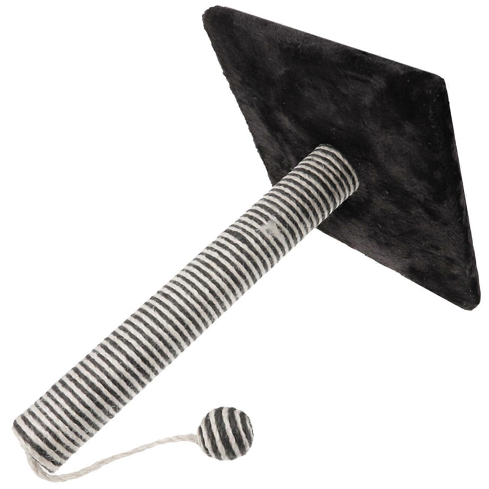 Vertical Kitten Scratcher Cat Post Scratchers Hemp Rope Material Skin Friendly Easy to Clean 1Set