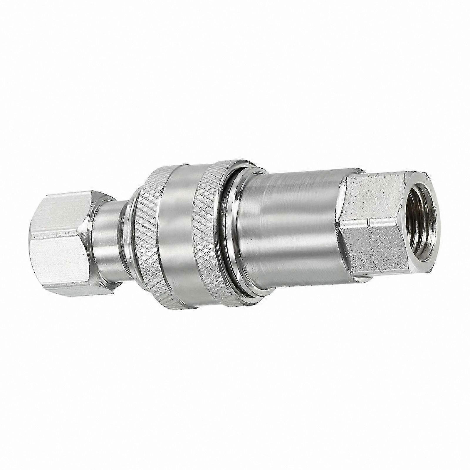 Hydraulic Quick Connect Coupler with M14x1.5mm Female Thread Pipe Fitting