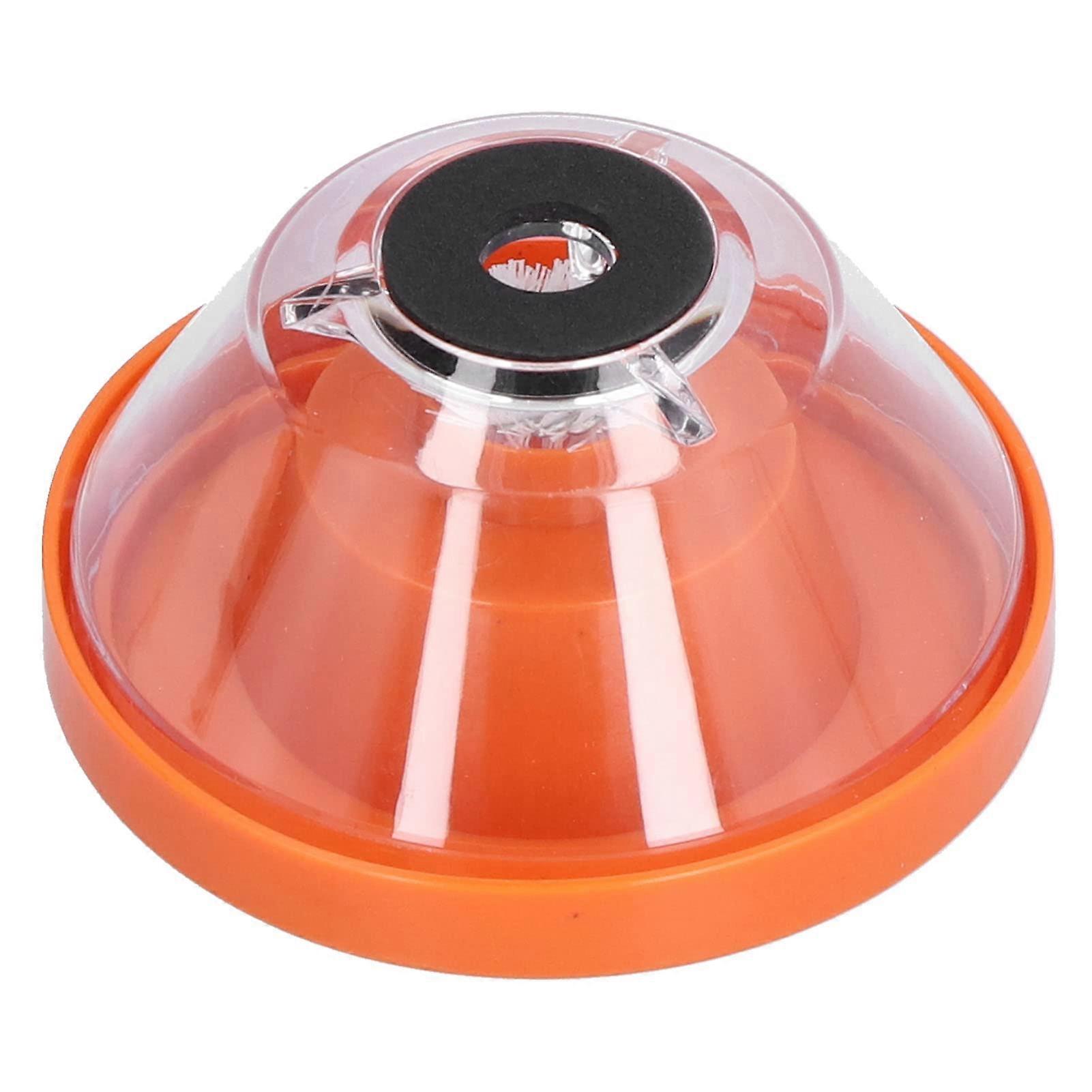 Drill Dust Collector Cover for Drywall and Hole Saw, Efficient Dust Capture, Universal Fit, Orange