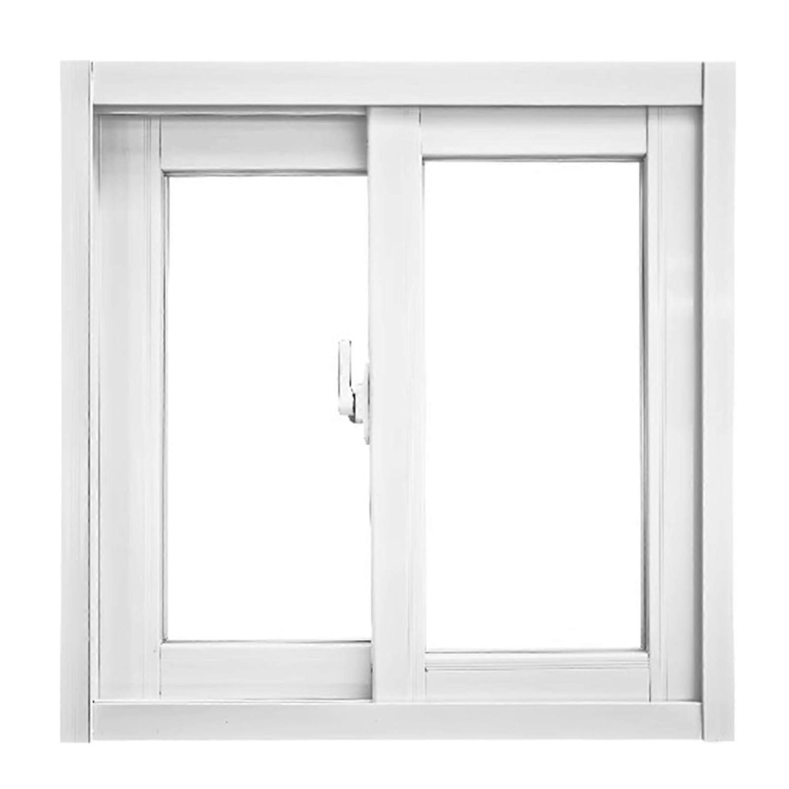 Keller tempered glass replacement window, horizontal sliding, white (38×16 in)