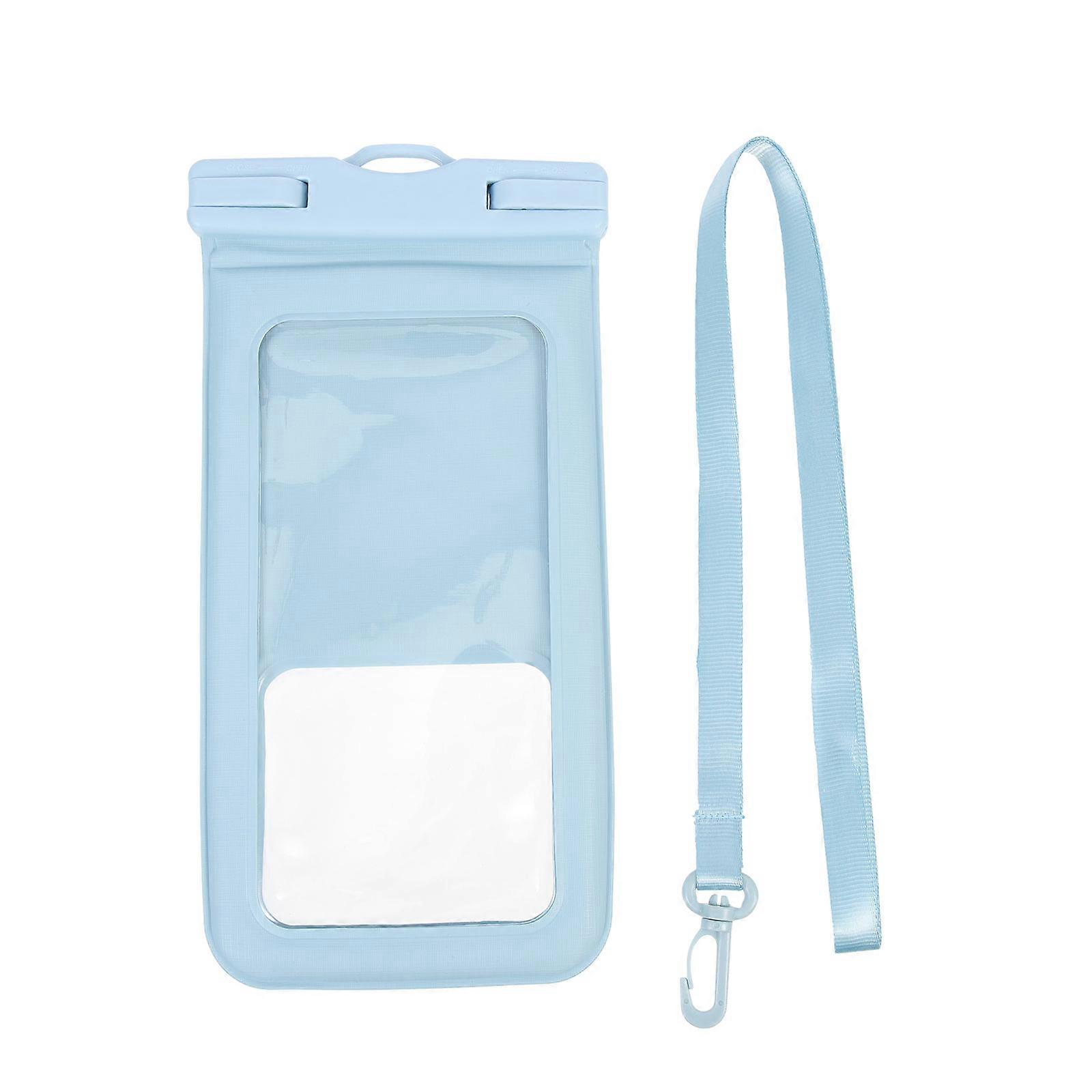 Waterproof Floating Mobile Phone Bag with Lanyard for Protection Up to 7.2 Inch