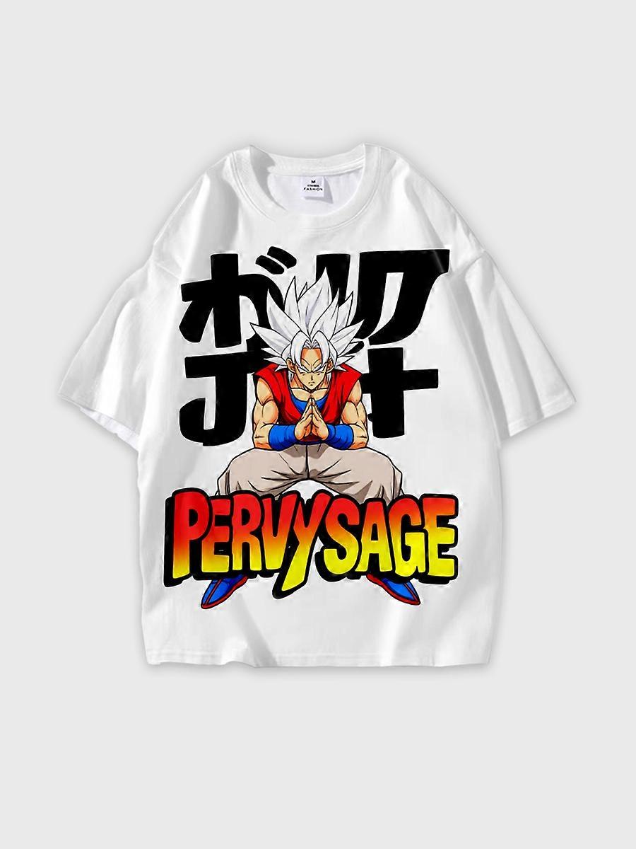 T-shirt round neck Cartoon Pattern loose short sleeve P2741