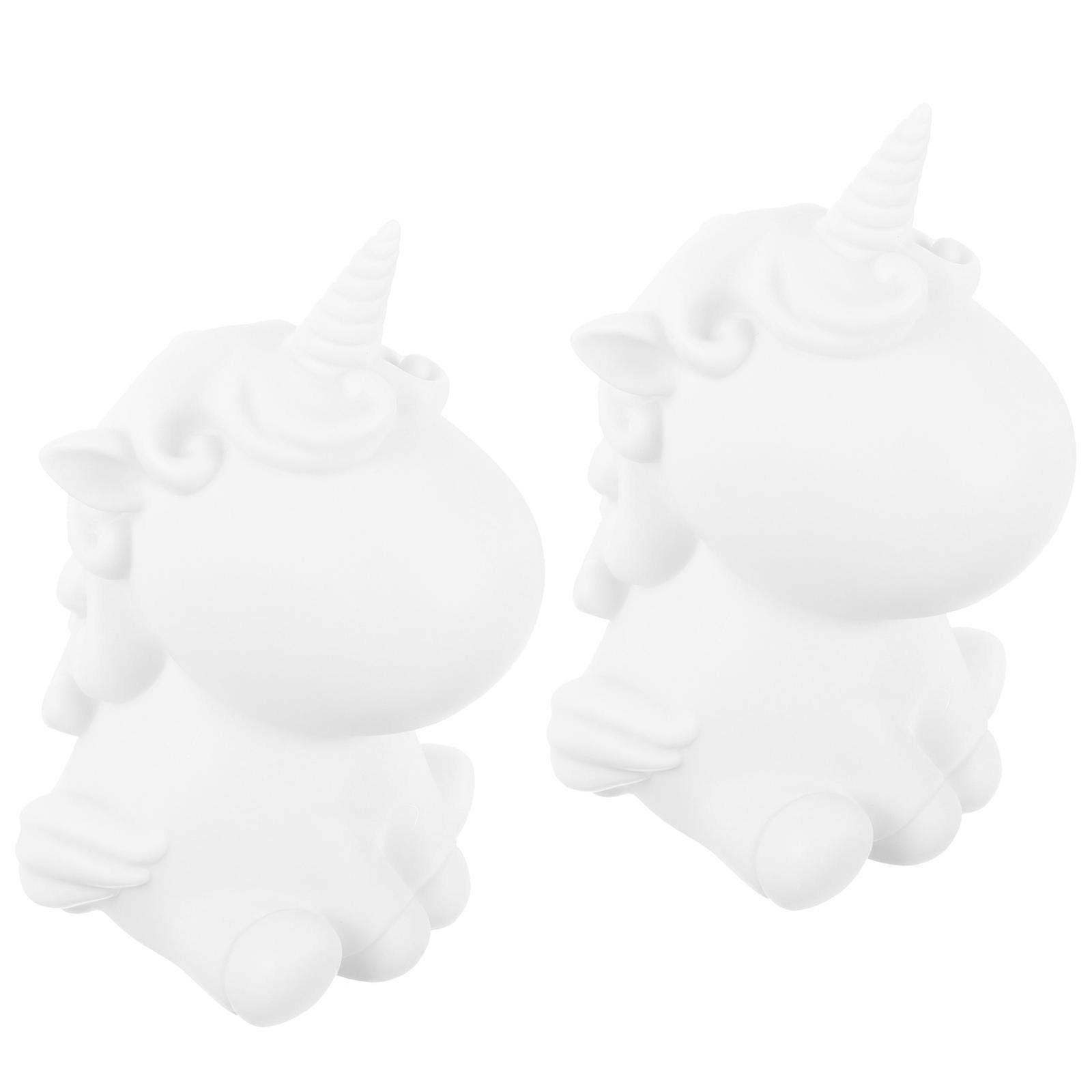 3D Unicorn Crafts 2Pcs For Kids Fine Motor Skills And Hand-Eye Coordination During DIY Activities