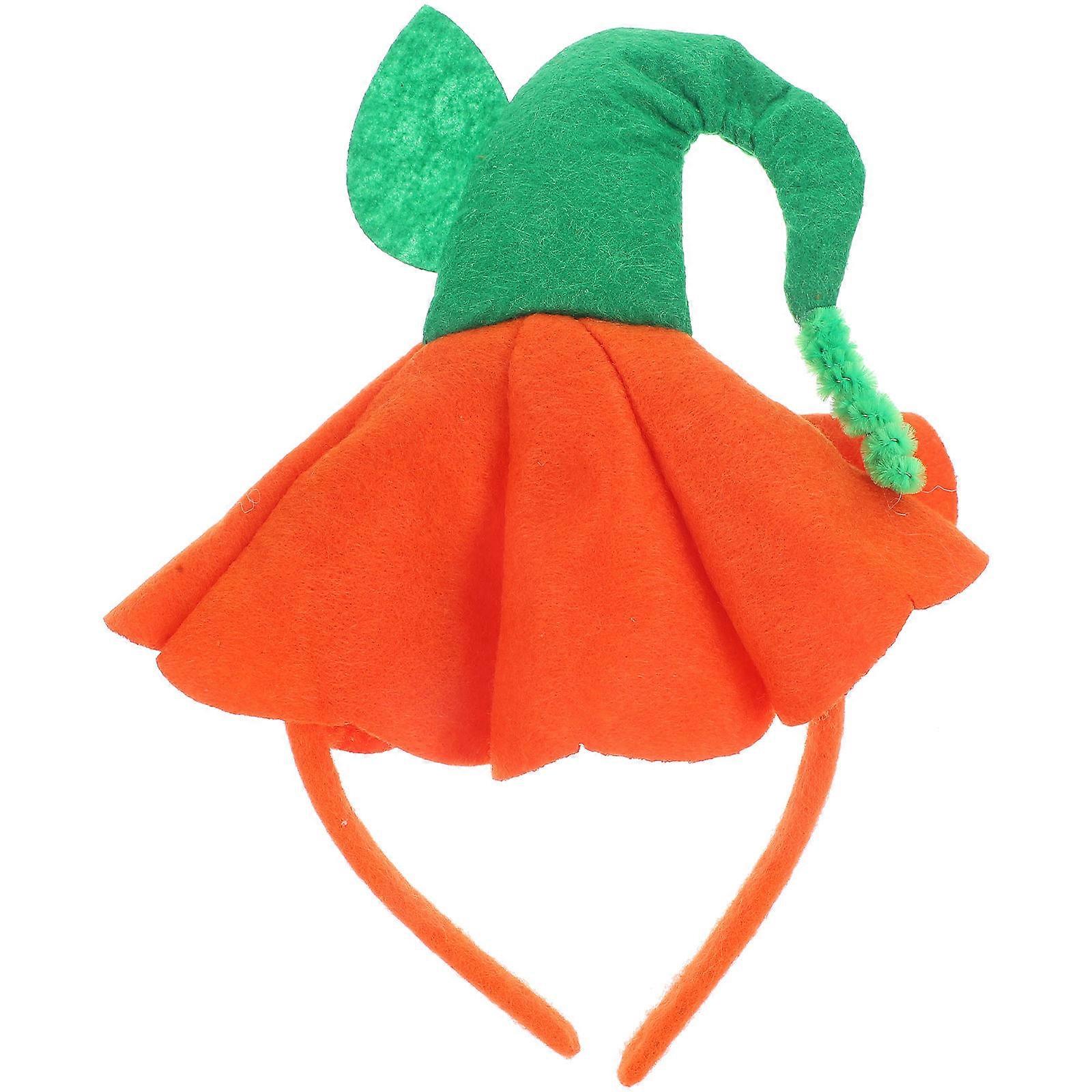 It looks like you're describing a product listing for a **Halloween Pumpkin Headband**. If you're looking to refine this description for a product
