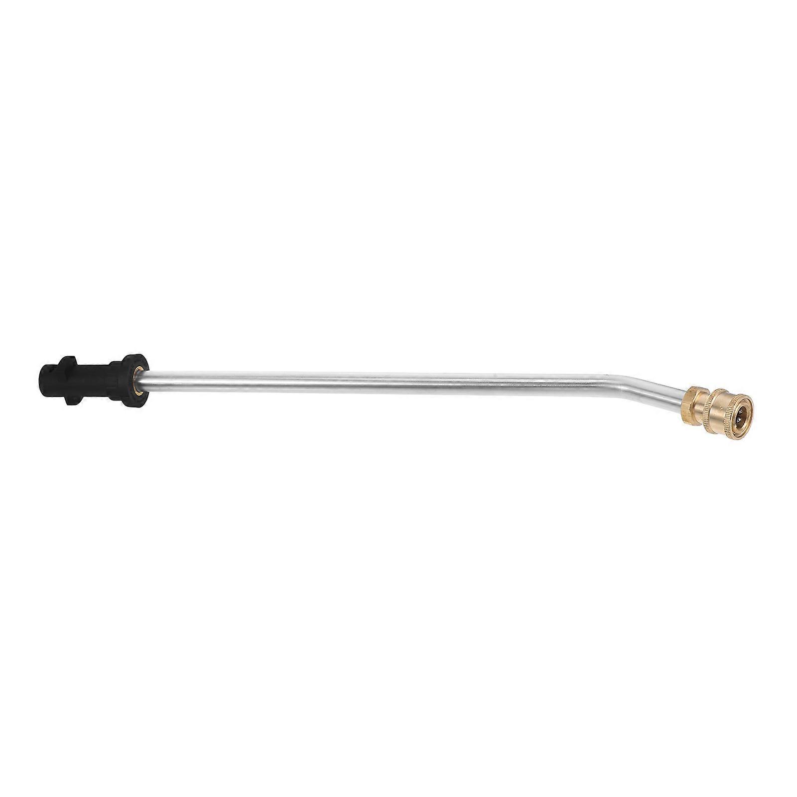 High Pressure Washer Extension Wand Curved Design Quick Connect Compatible with Karcher for Vehicle and Outdoor Cleaning