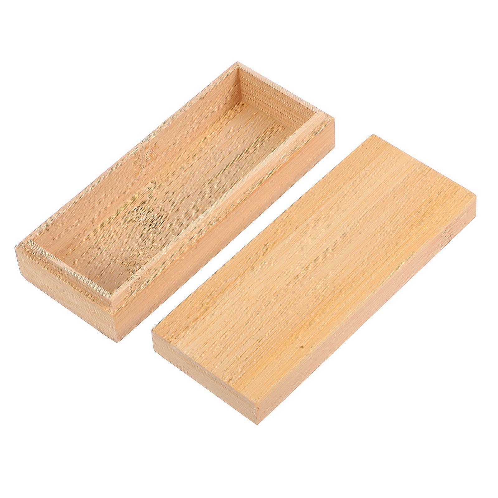 Wooden Storage Box With Lid For Multi Purpose Use Vintage Decor And Keepsakes 1 Set