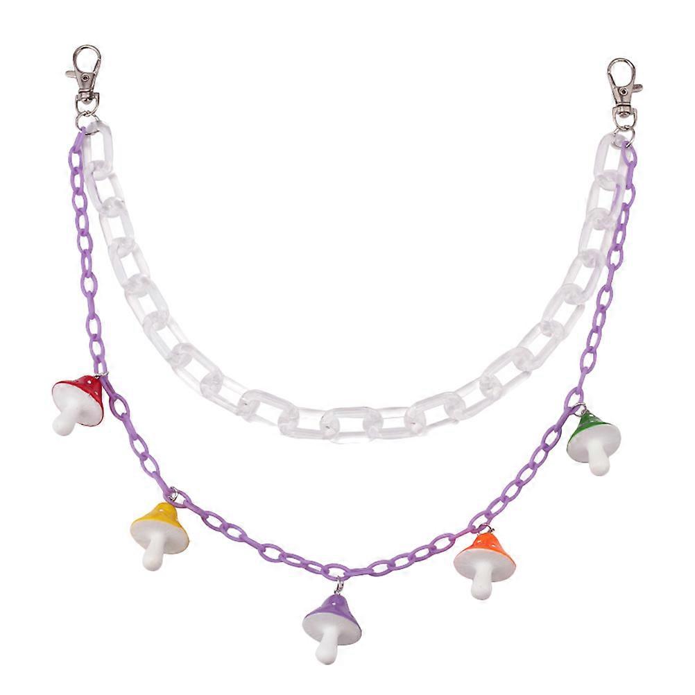 Stylish Acrylic Resin Pants Chain for Women Multi Color Delicate and Durable Lightweight 70 Characters
