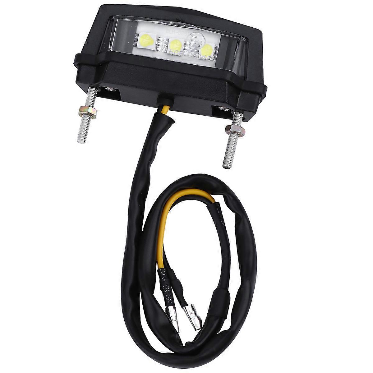 License Plate Light for Motorcycle, Night Illumination Signal Lamp with Shell, Easy Installation, Universal Fit for Utility, Camping, Snowmobile, and