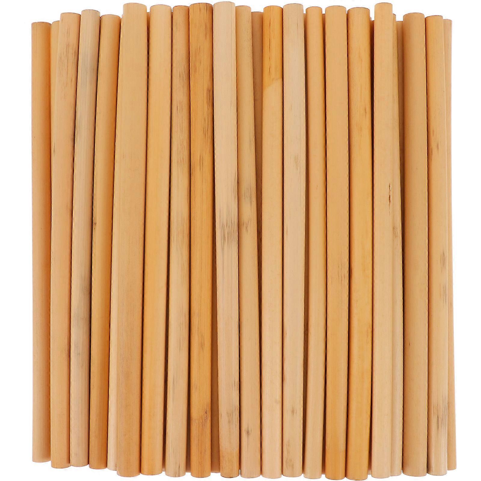 50pcs Mason Bee House Reed Nest Tubes Refill Mason Bee Nesting Reed Tubes Inserts Replacement Liners For Outdoor Beekeepers Solitary Bee Hive 7-9mm