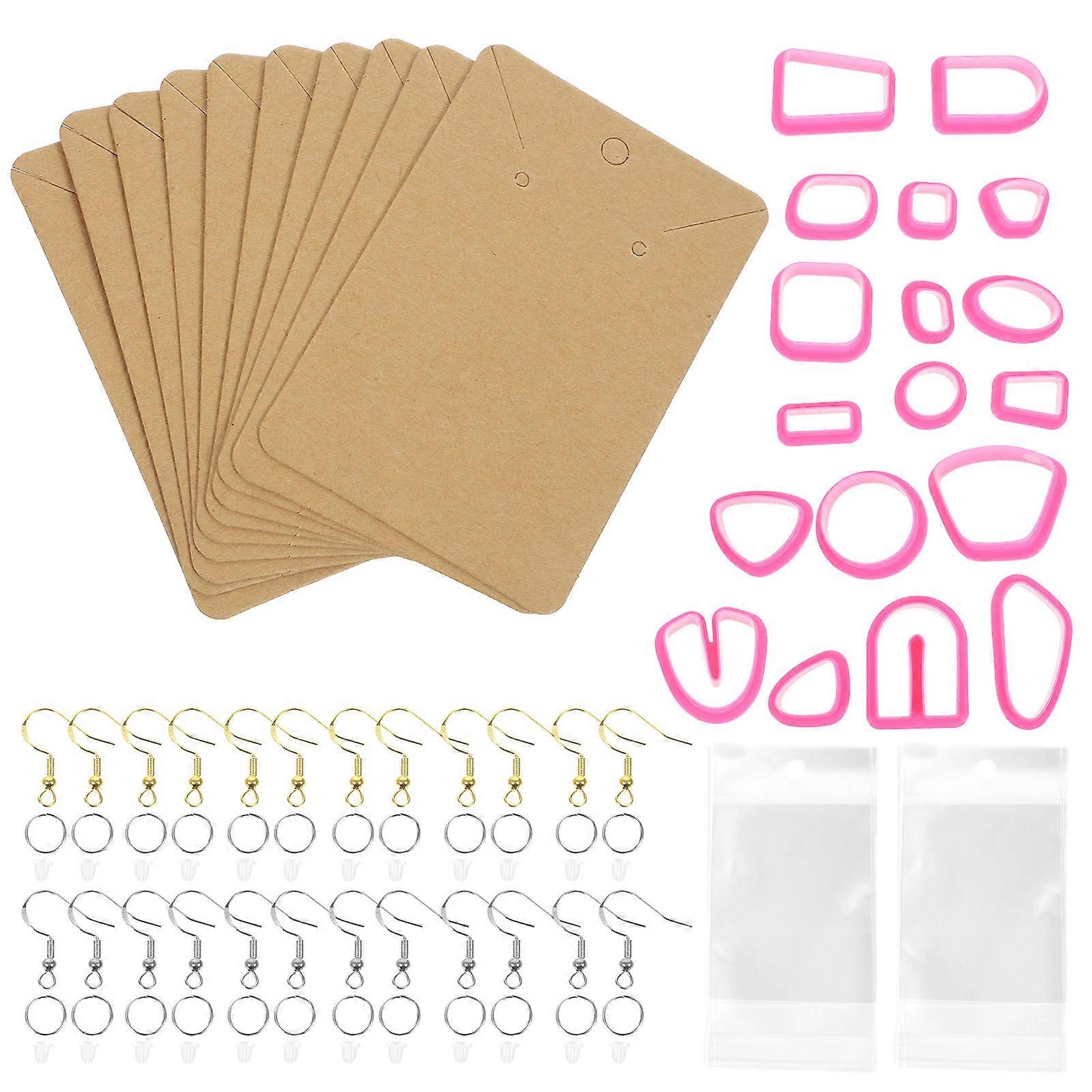 Clay Jewelry Making Tools Set Of 1 Set In Rosy Color For Crafting Projects Designed For Beginners And Craft Enthusiasts