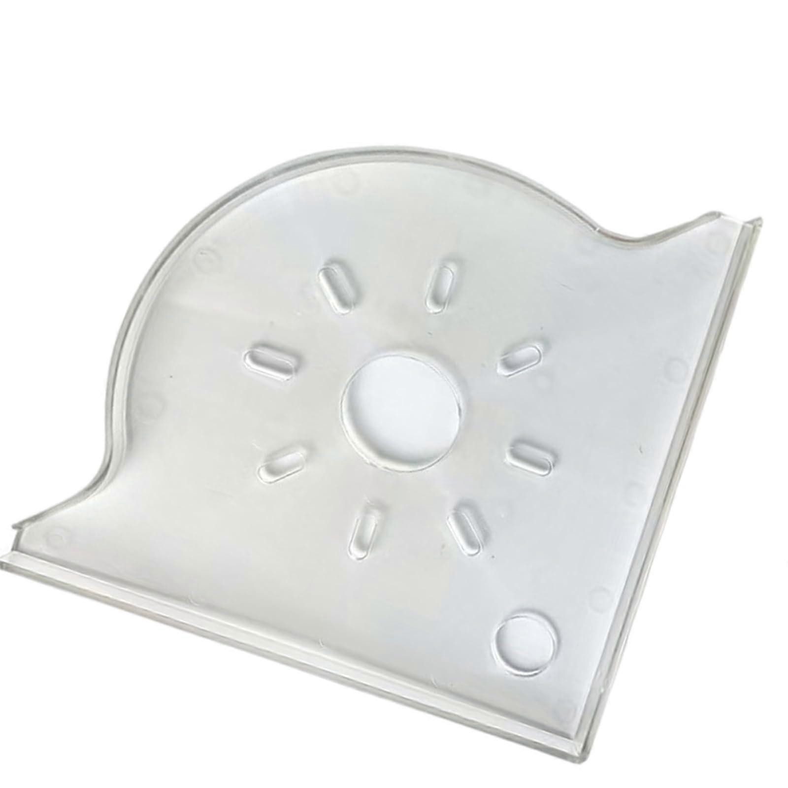 Aquarium corner holder, transparent, white, yellow, option for aquariums, space management, corner shelf for aquariums, colorless