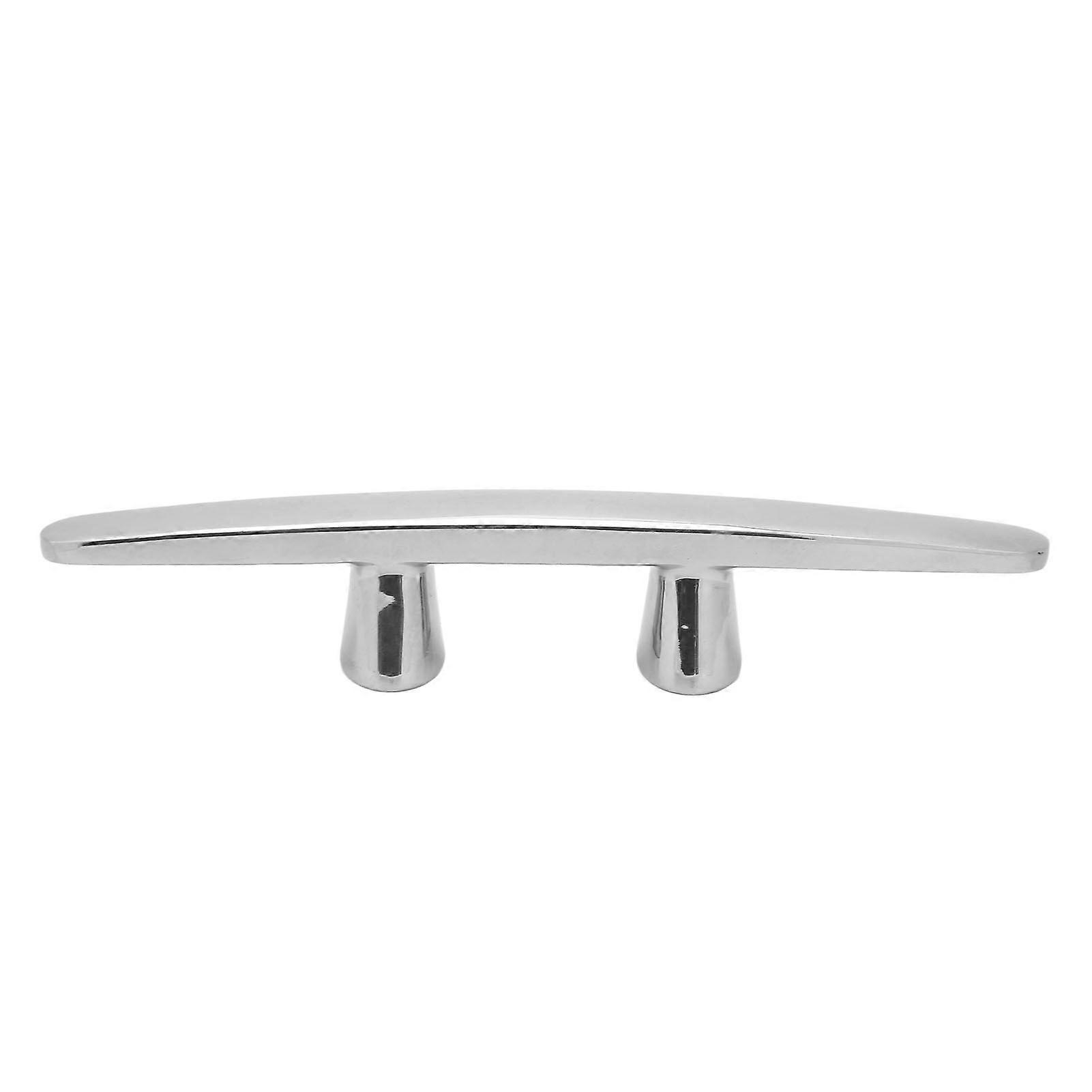 marine cleat open base 8in for boat decks and docks
