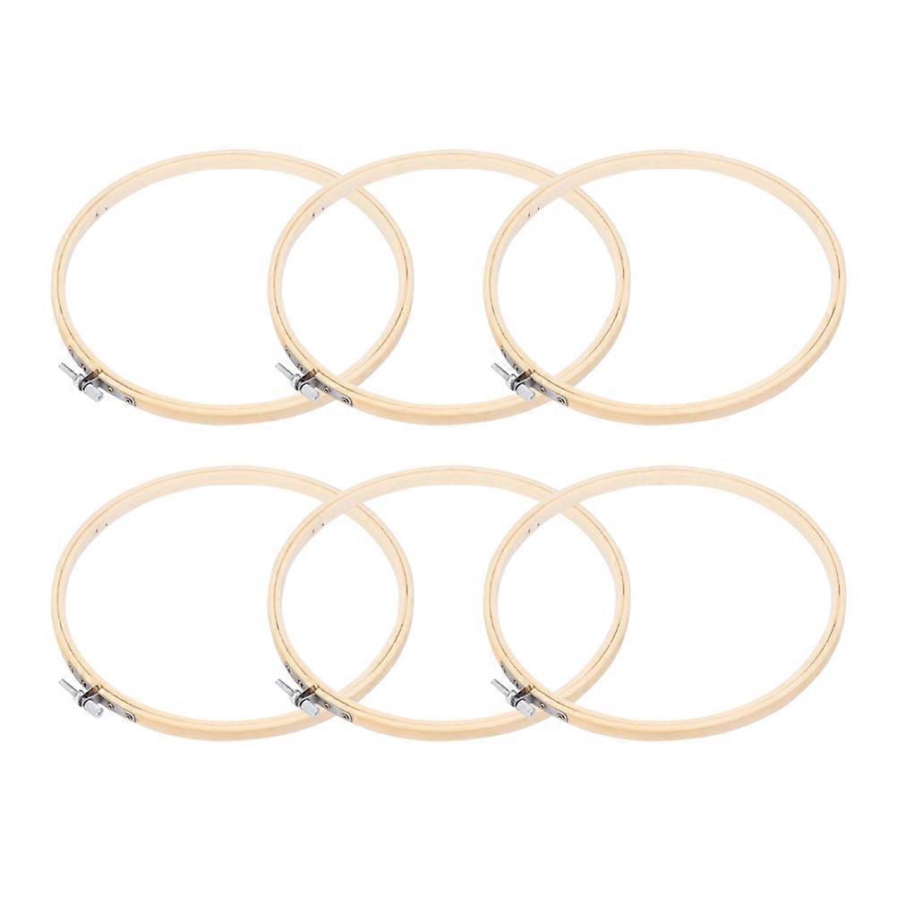 Sysirkel 6 stk for håndverksprosjekter Khaki Design Oppgraderte skruer i rustfritt stål Enkel bruk