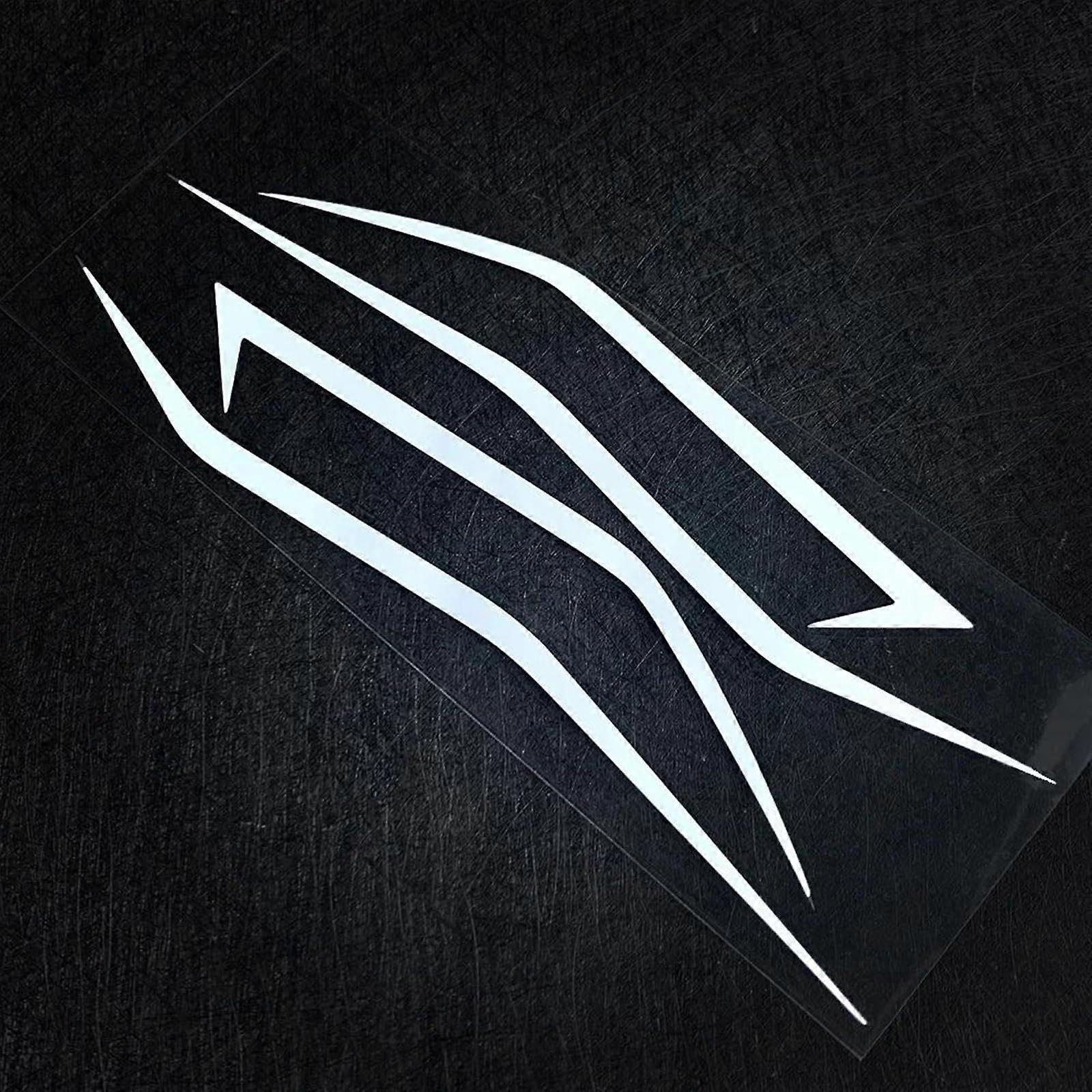 Motorcycle Fairing Stickers, Reflective Decoration Kit for Ninja 400 H2 H2SX with Wheel Decals in Color 4