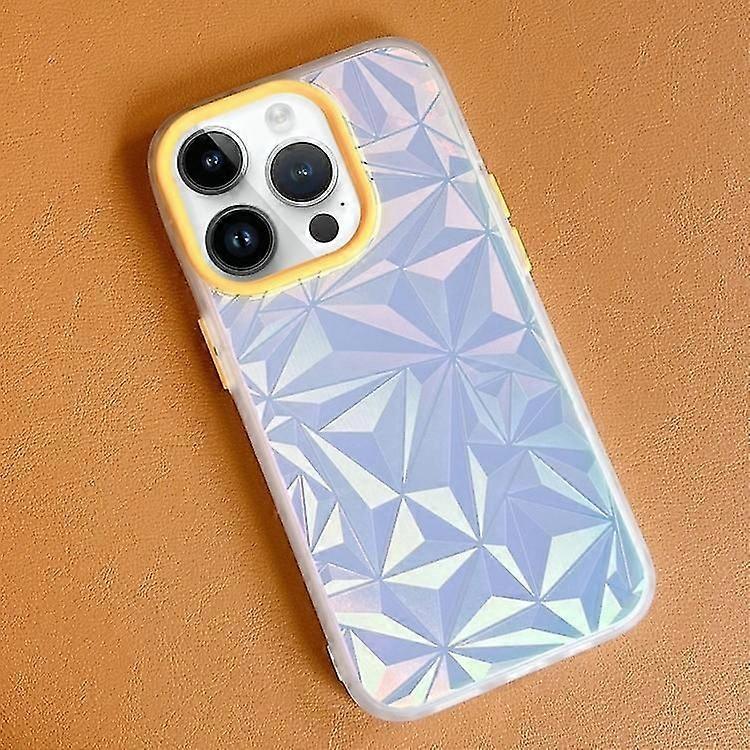 For iPhone 11 Laser Diamond Pattern Frosted Phone Case