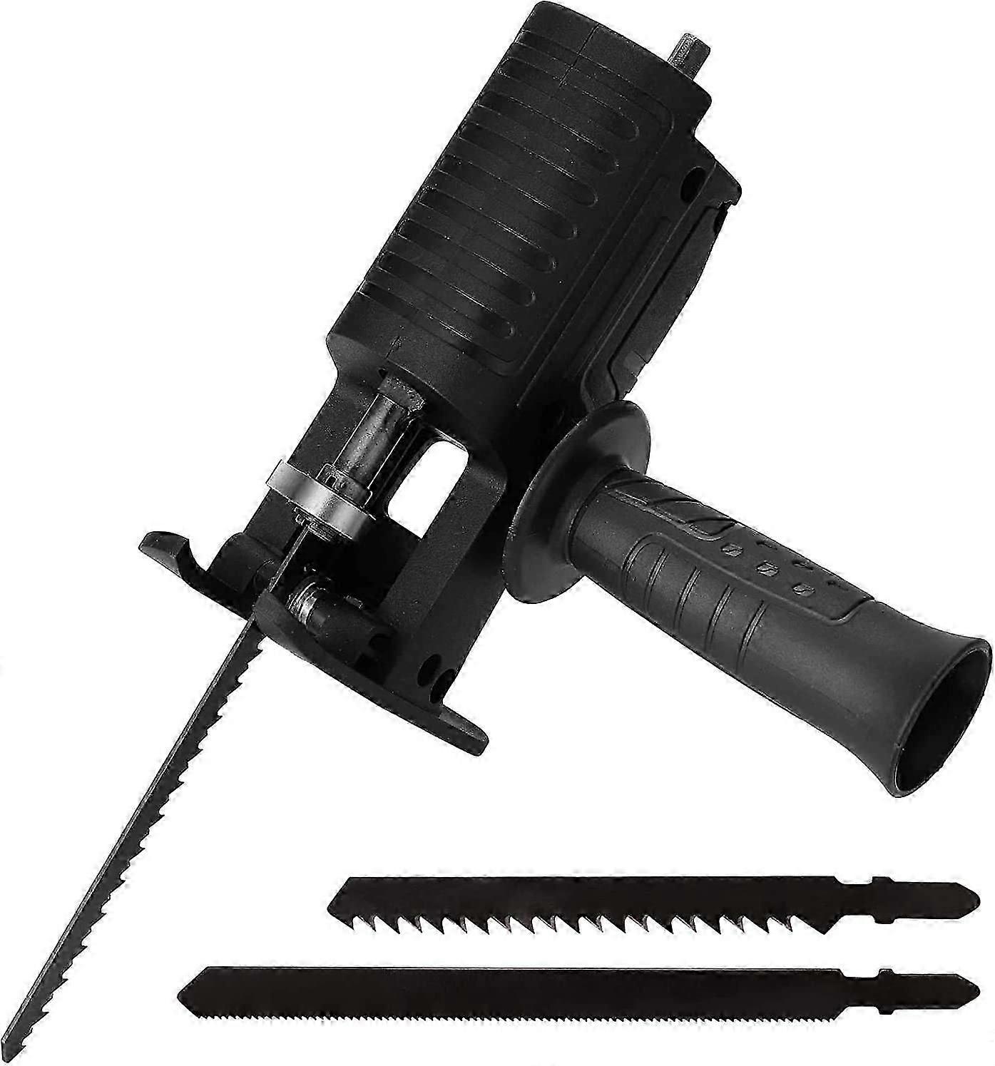 Electric Drill Modified Electric Reciprocating Saw Portable Woodworking Cutting Tool with Cordless Adapter