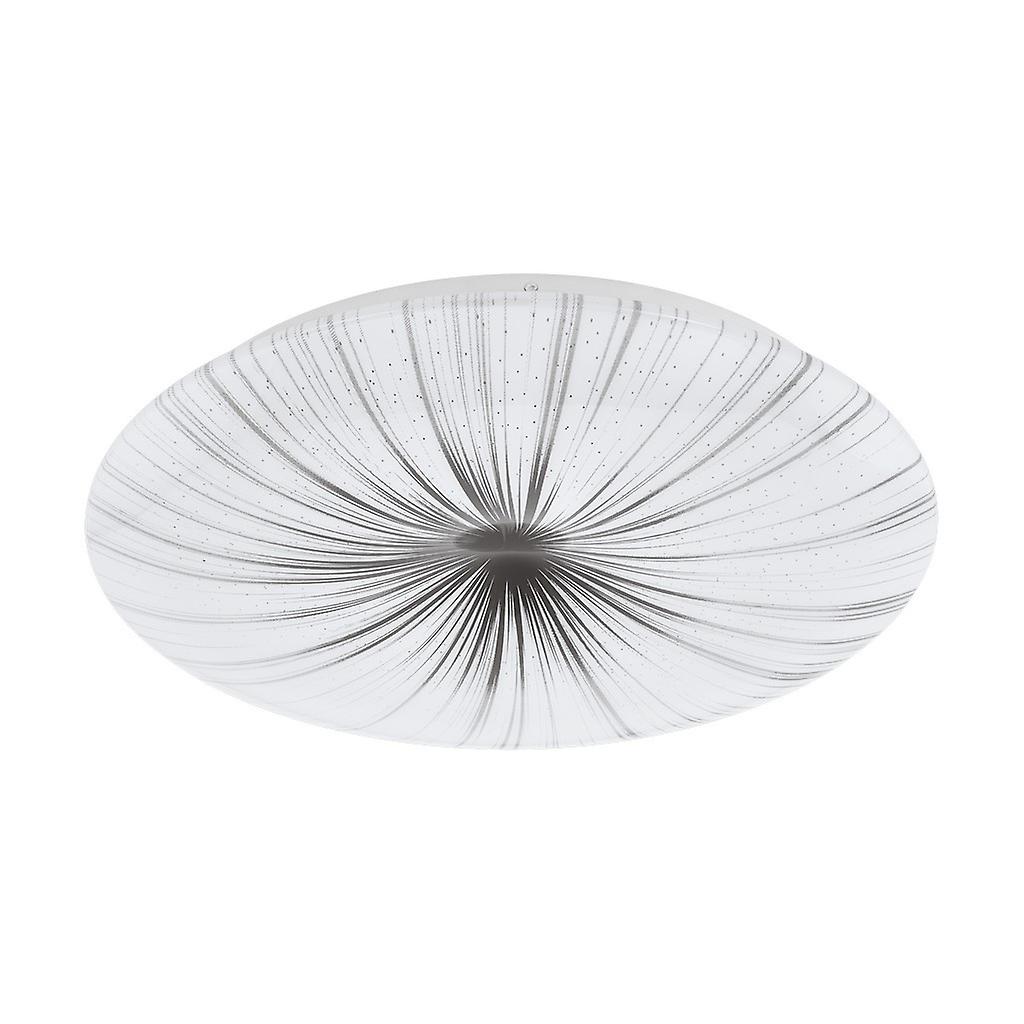 Eglo Nieves Led Decorative Flush Ceiling Light White