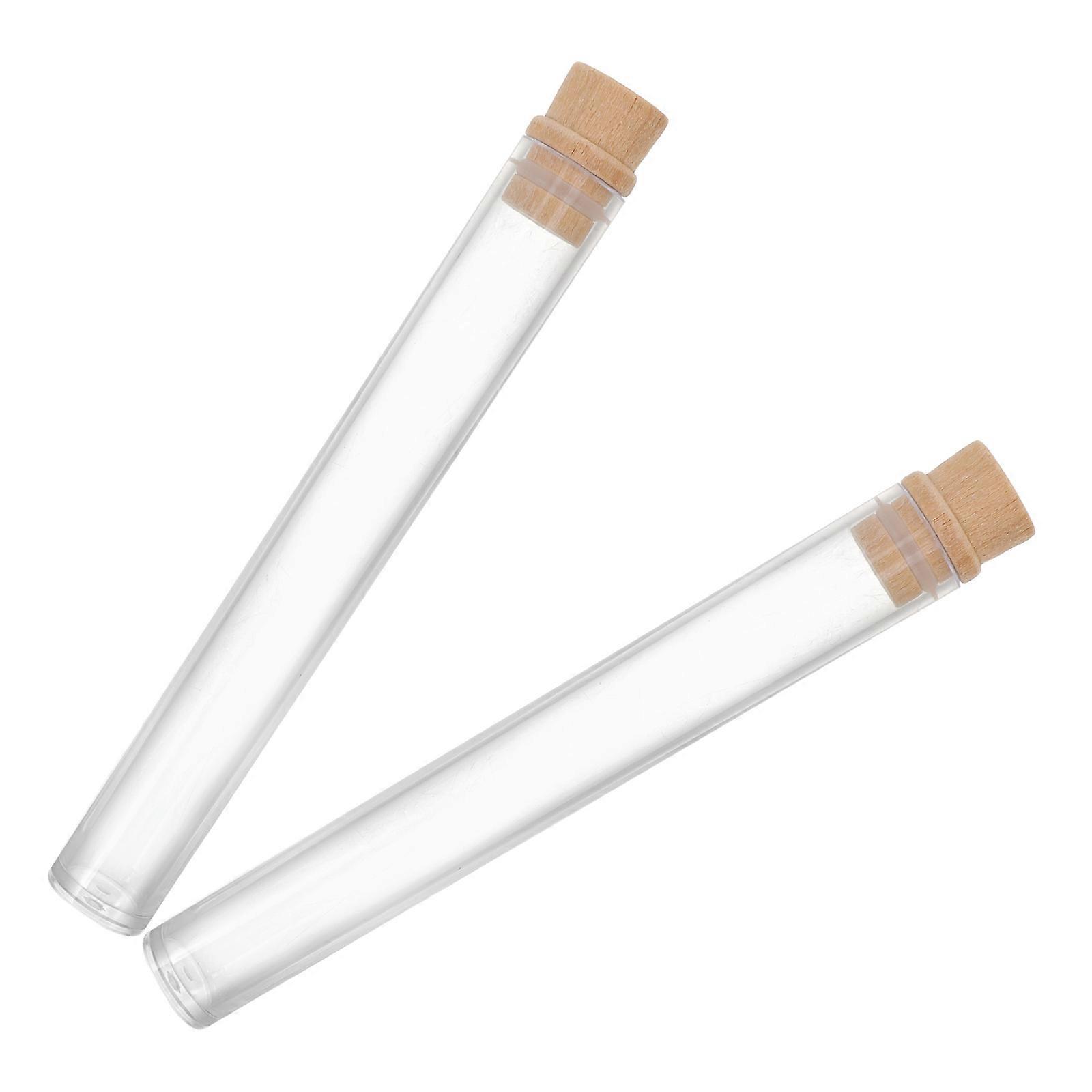 Cat Whiskers Holder 2pcs Transparent Airtight Keepsake Jars for Pet Hair Memorial, Lightweight & Compact Design for Cherishing Dog and Cat Whiskers