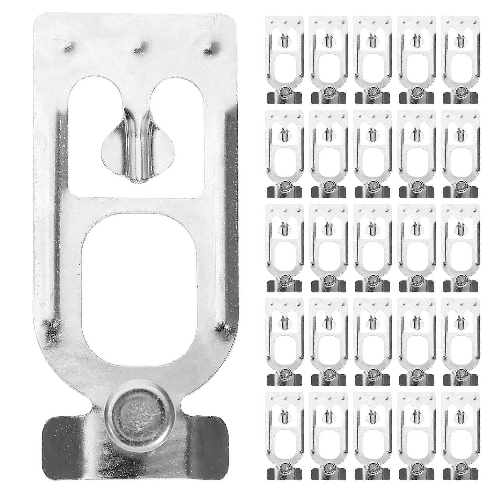 20pcs Heavy Duty Teardrop Pallet Rack Safety Clips Beam Locking Pins Durable Secure Storage Easy Installation